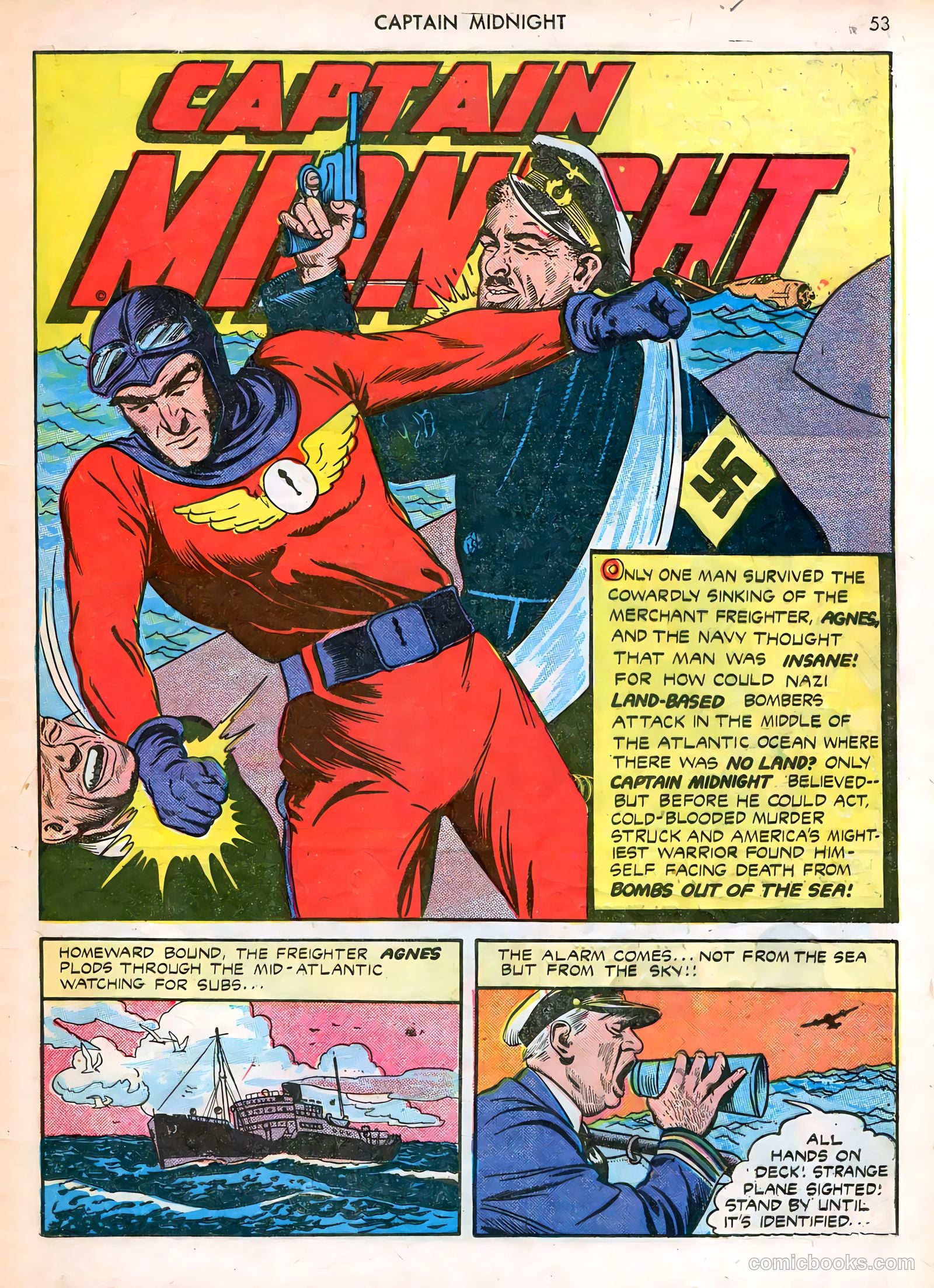 Captain Midnight #12 — page 53 of 68