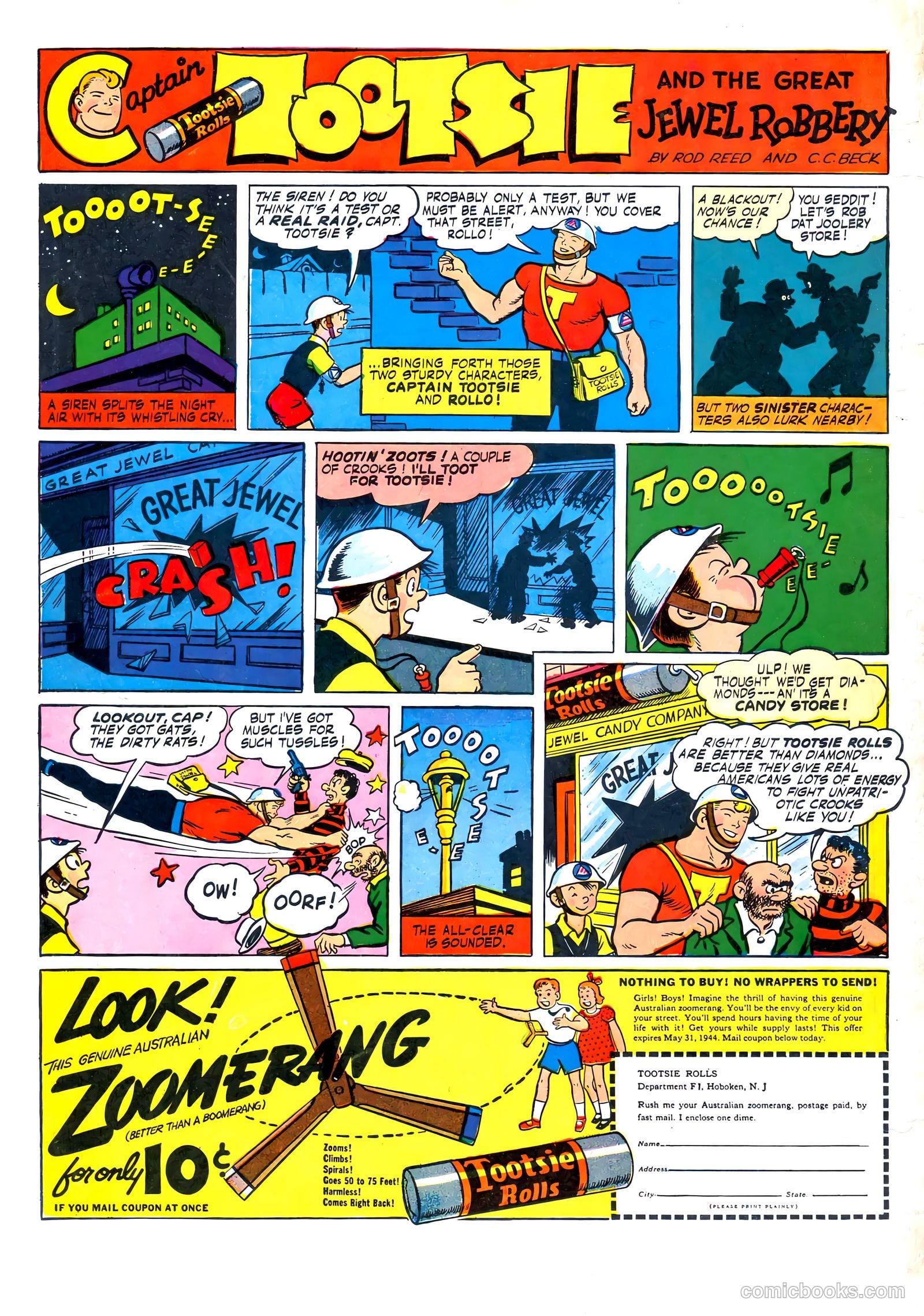 Captain Midnight #12 — page 68 of 68