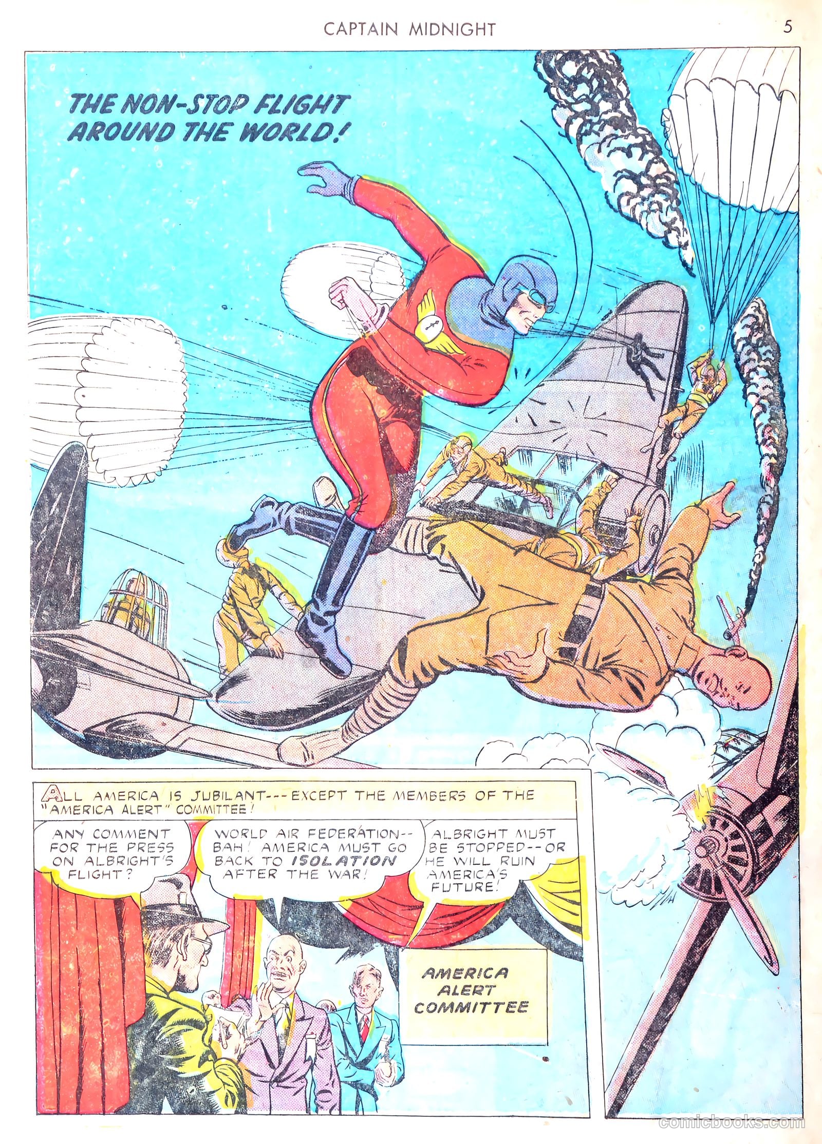Captain Midnight #13 — page 5 of 67