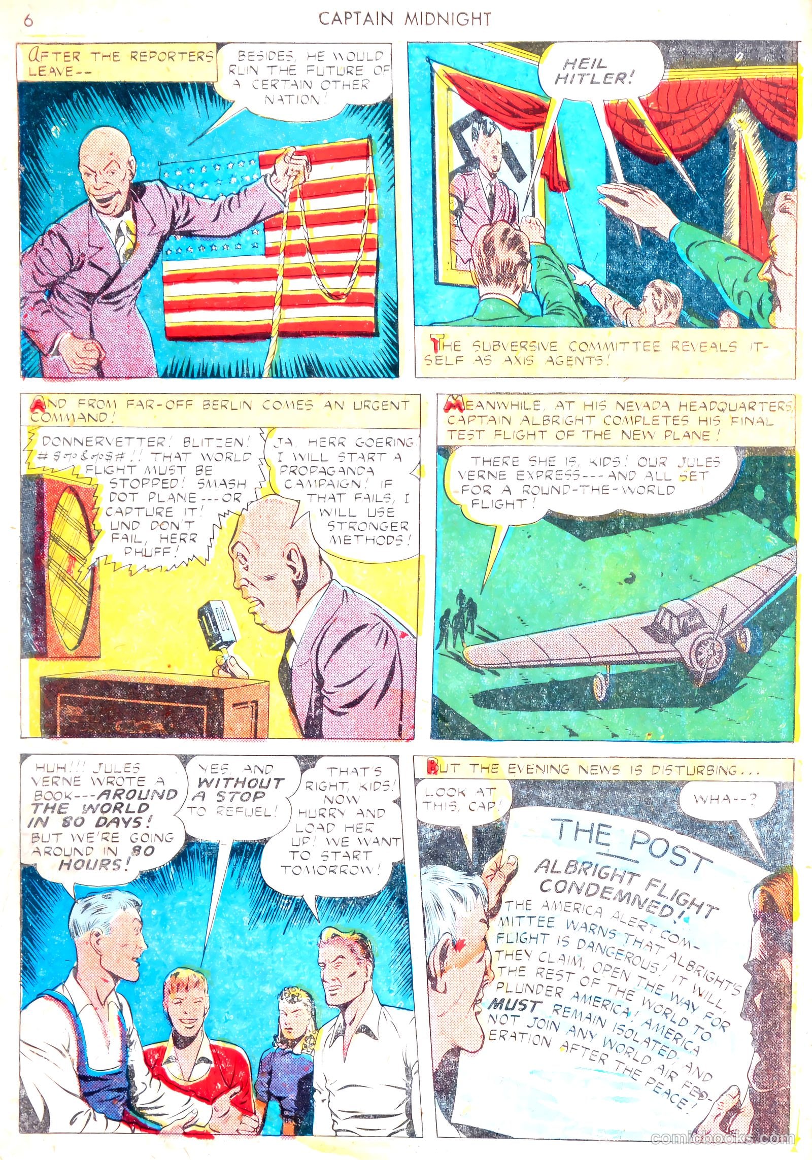 Captain Midnight #13 — page 6 of 67