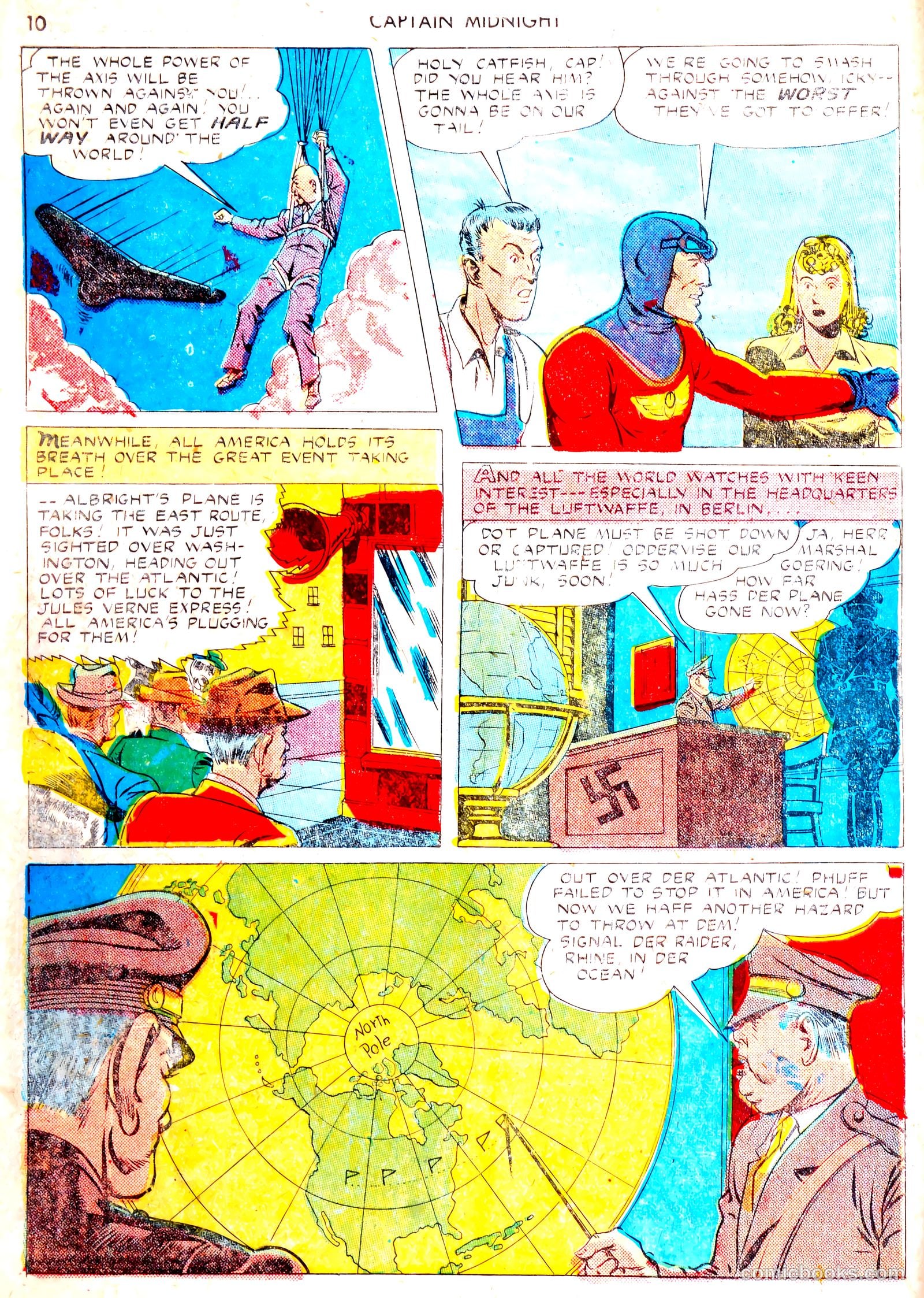 Captain Midnight #13 — page 10 of 67