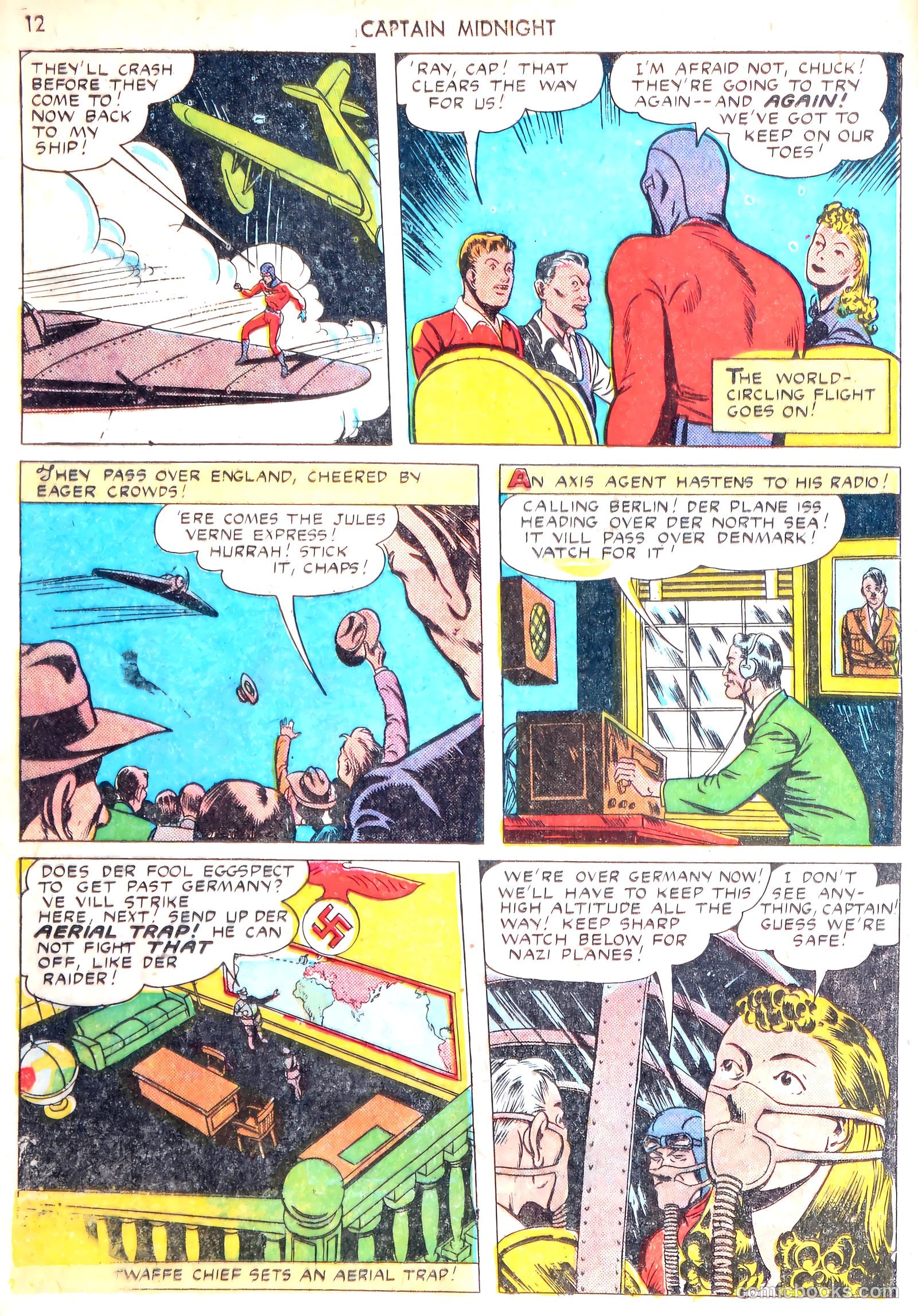 Captain Midnight #13 — page 12 of 67