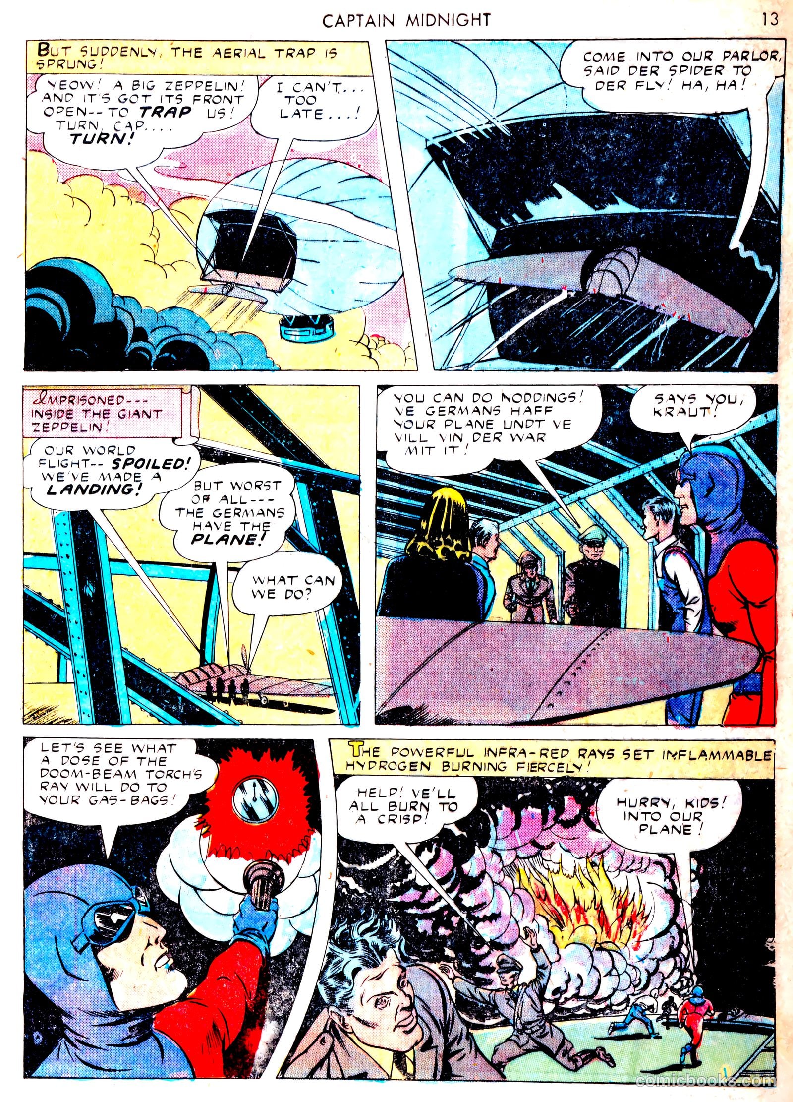 Captain Midnight #13 — page 13 of 67