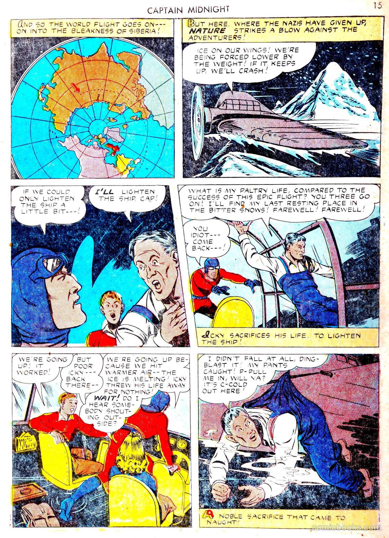 Captain Midnight #13 — page 15 of 67