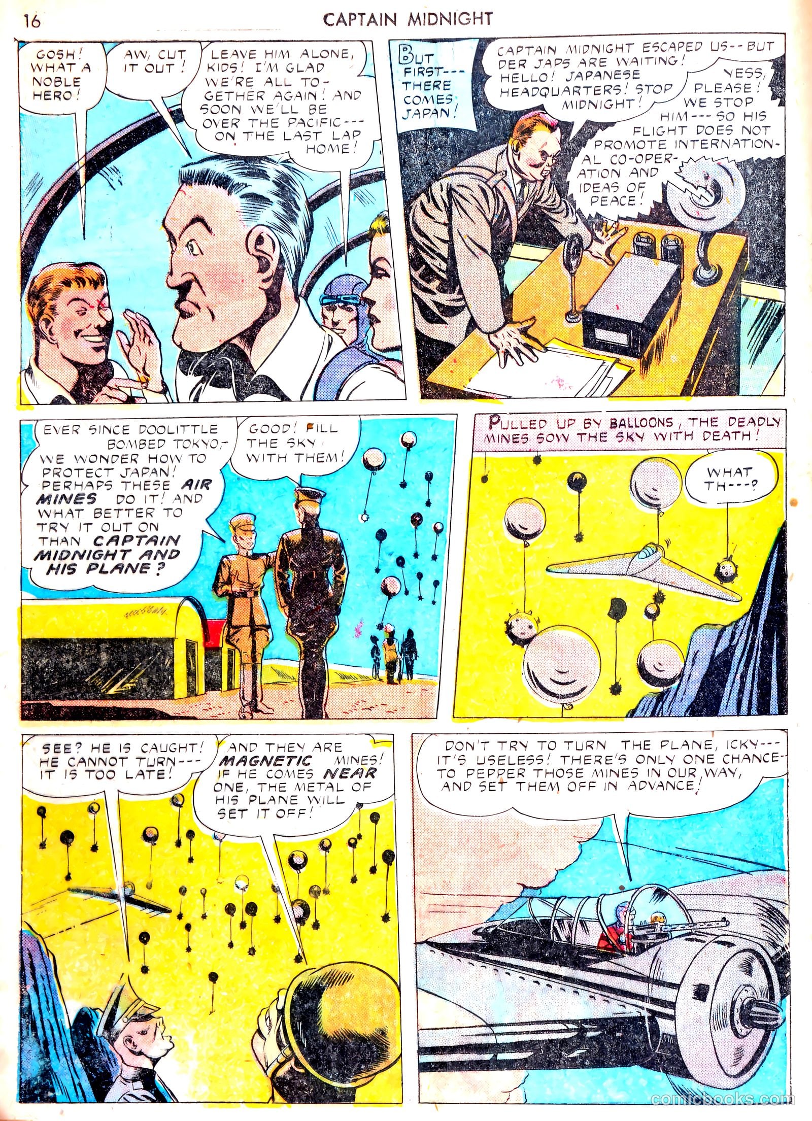 Captain Midnight #13 — page 16 of 67