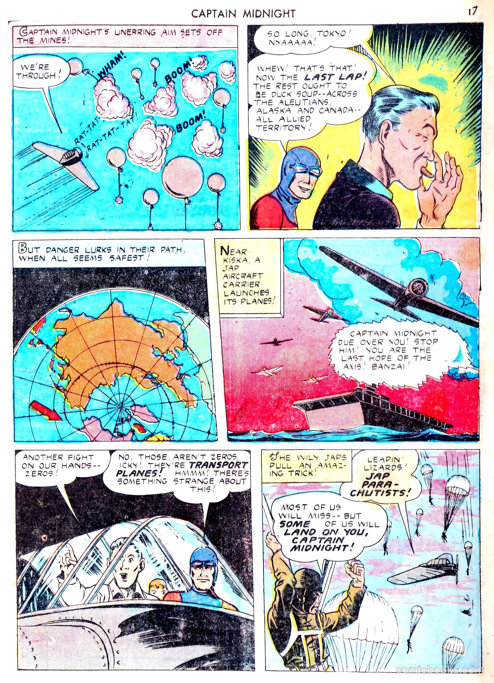 Captain Midnight #13 — page 17 of 67