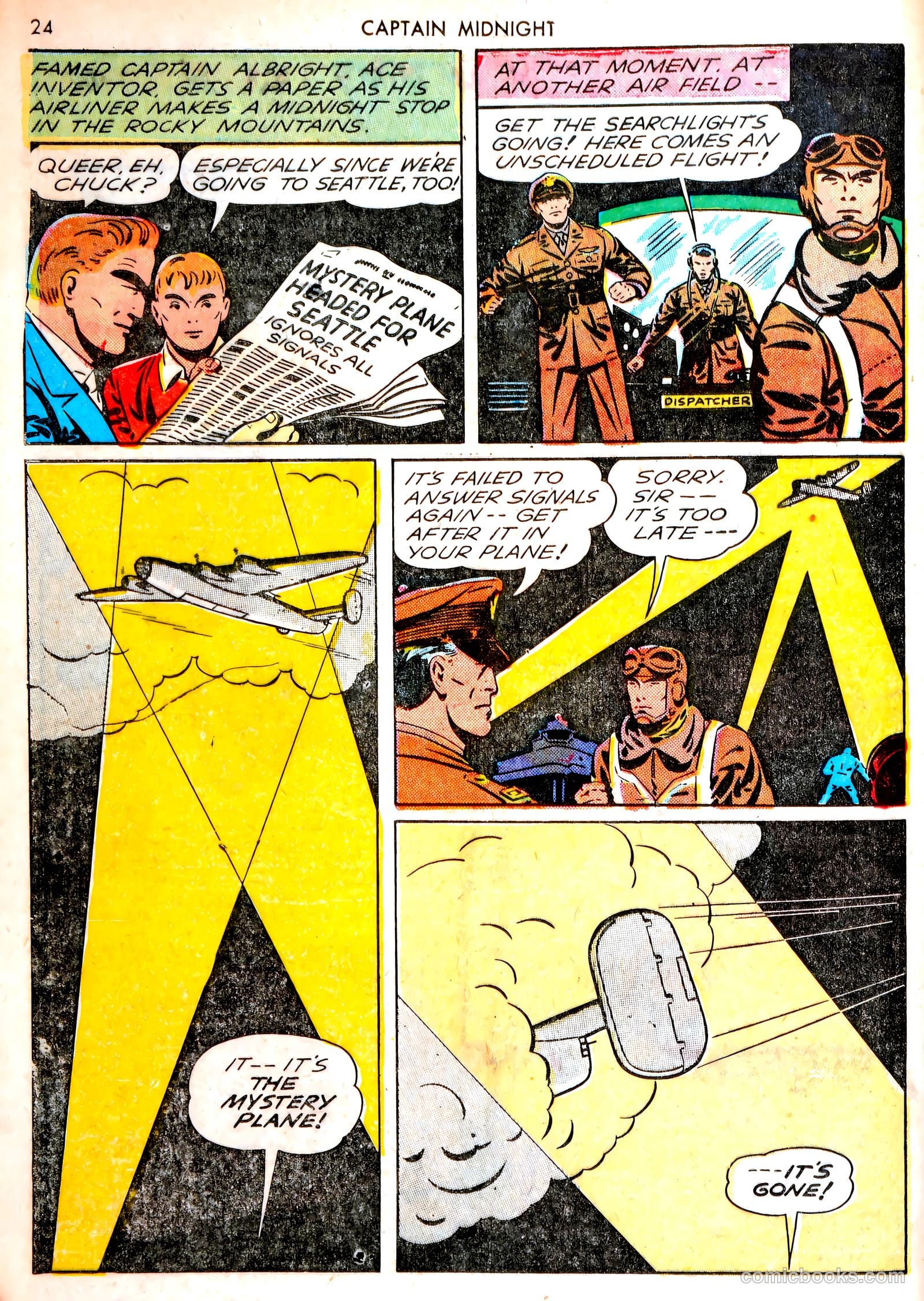 Captain Midnight #13 — page 23 of 67