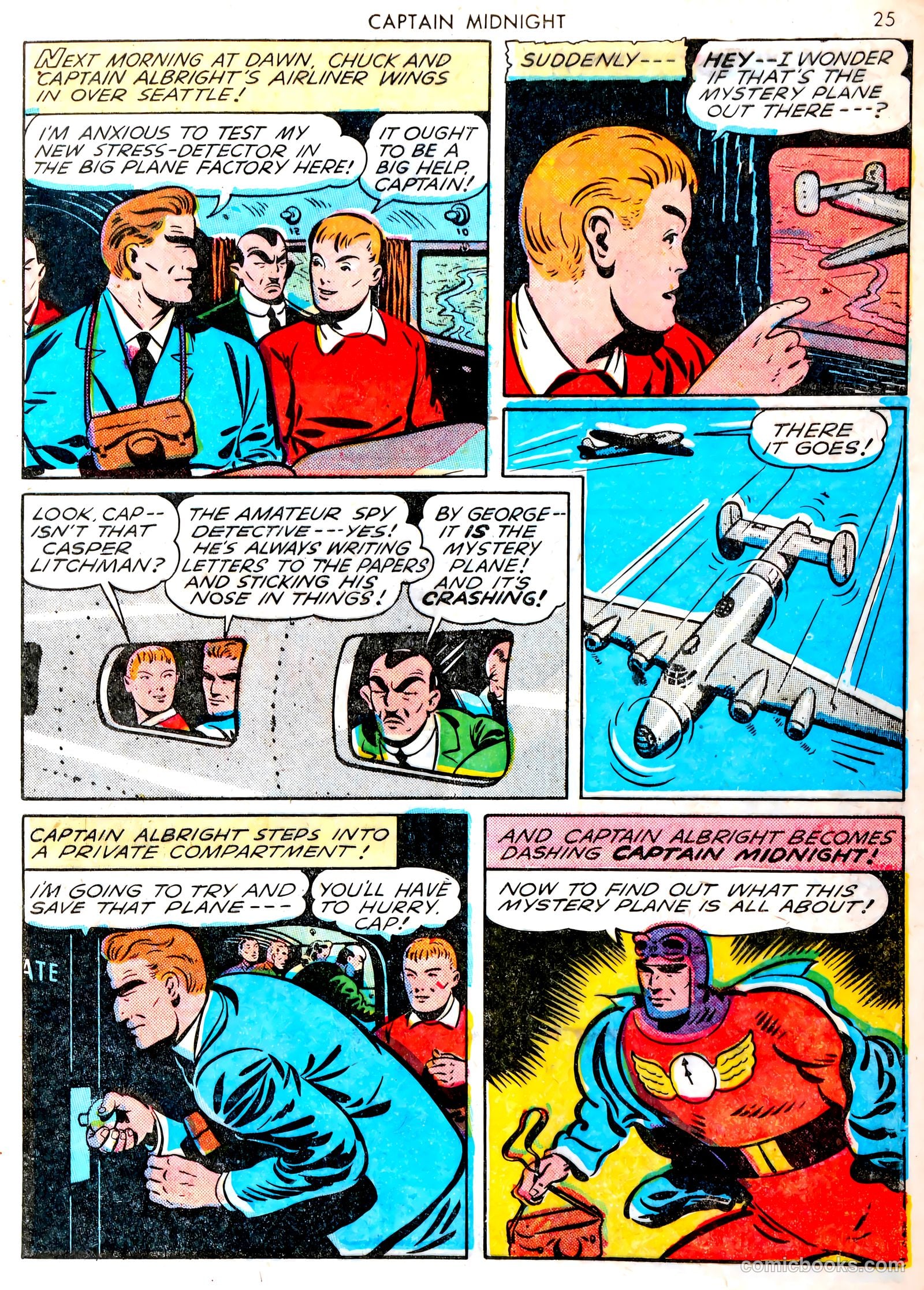 Captain Midnight #13 — page 24 of 67