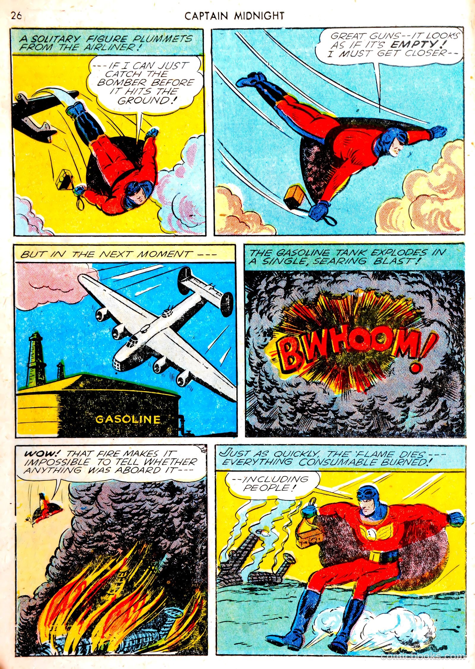 Captain Midnight #13 — page 25 of 67