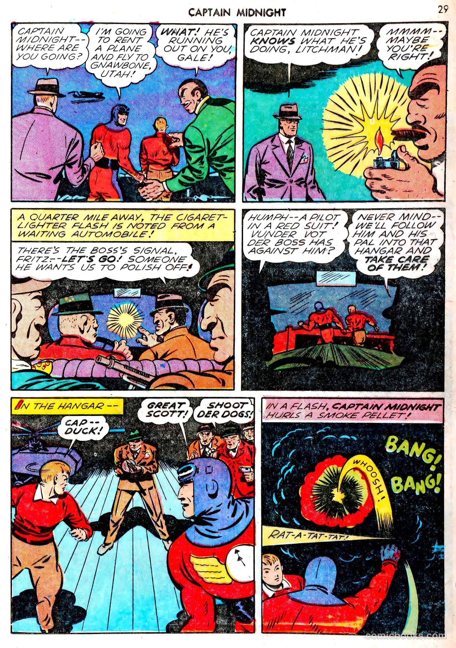 Captain Midnight #13 — page 28 of 67