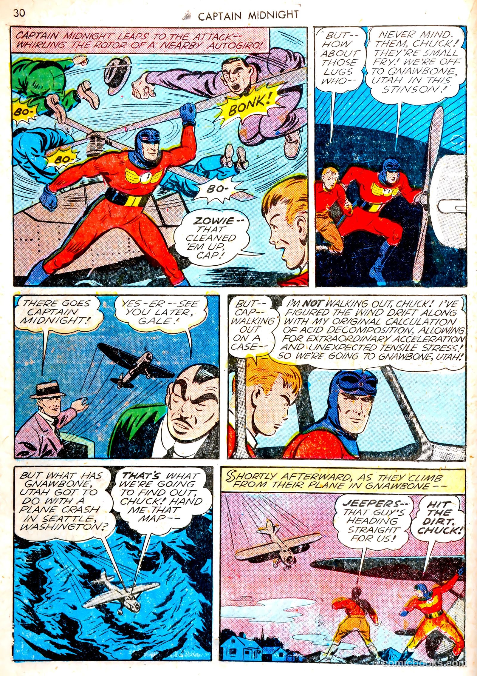 Captain Midnight #13 — page 29 of 67