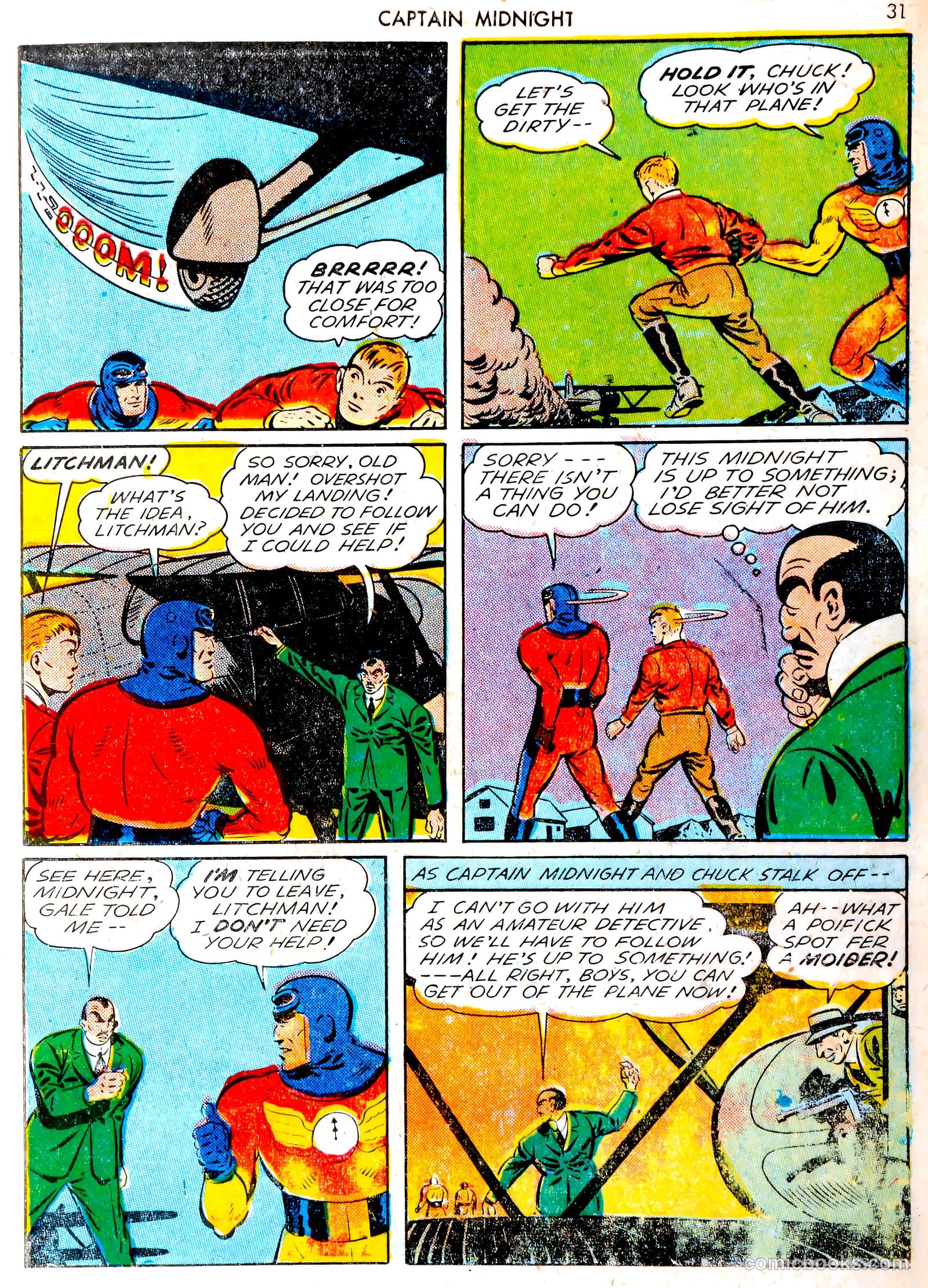 Captain Midnight #13 — page 30 of 67