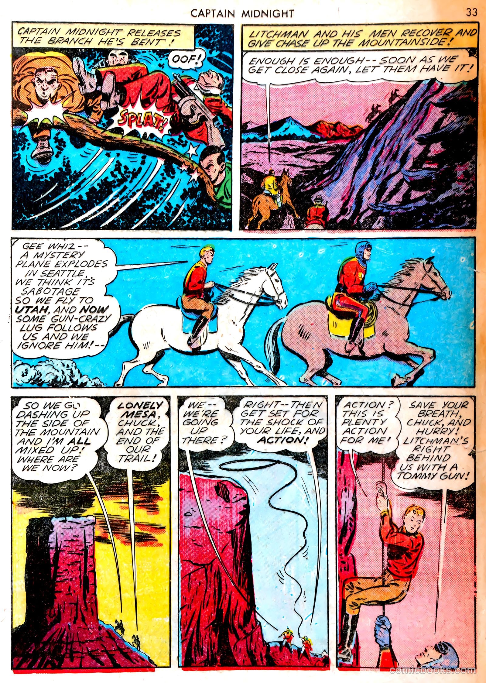 Captain Midnight #13 — page 32 of 67