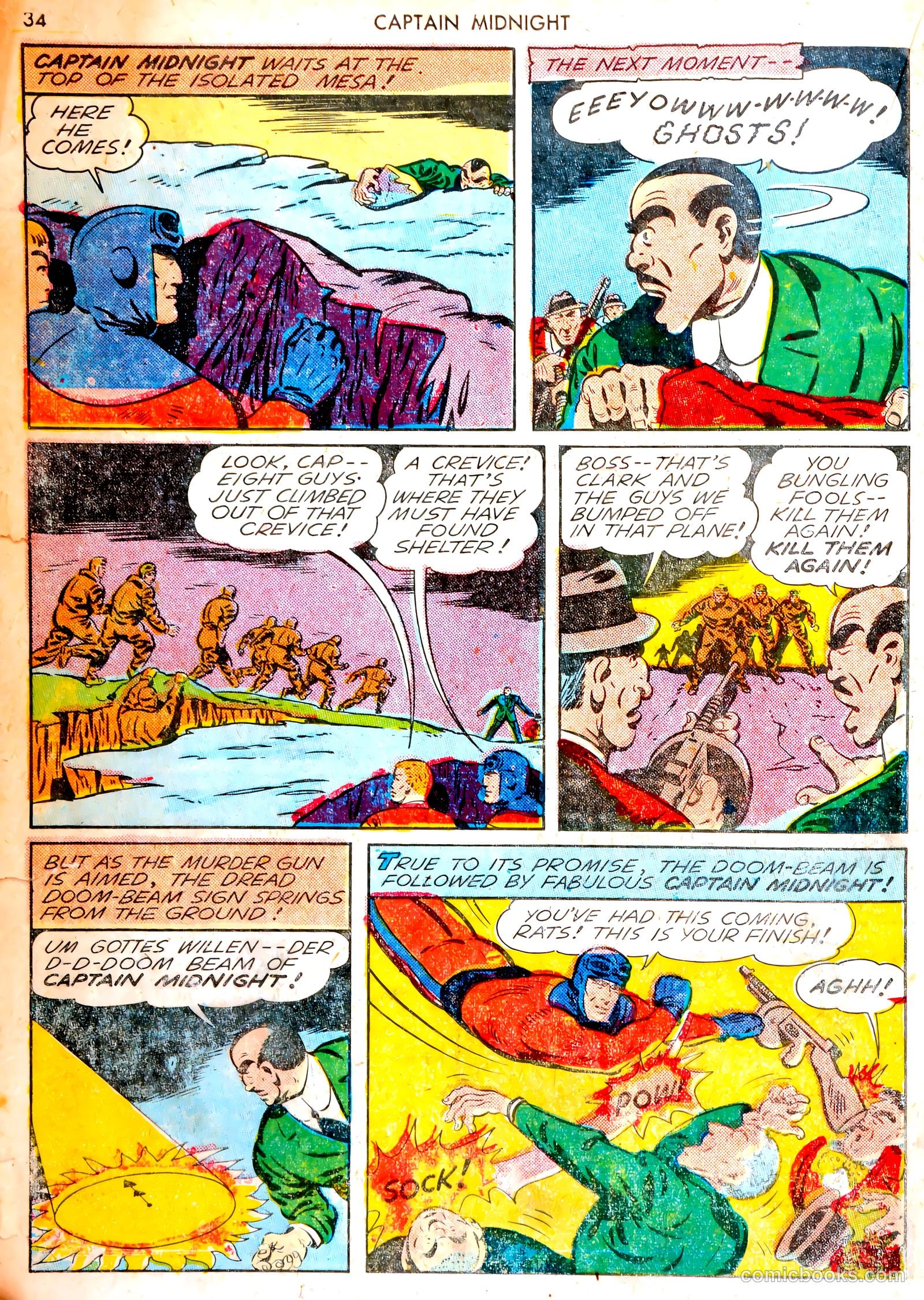 Captain Midnight #13 — page 33 of 67