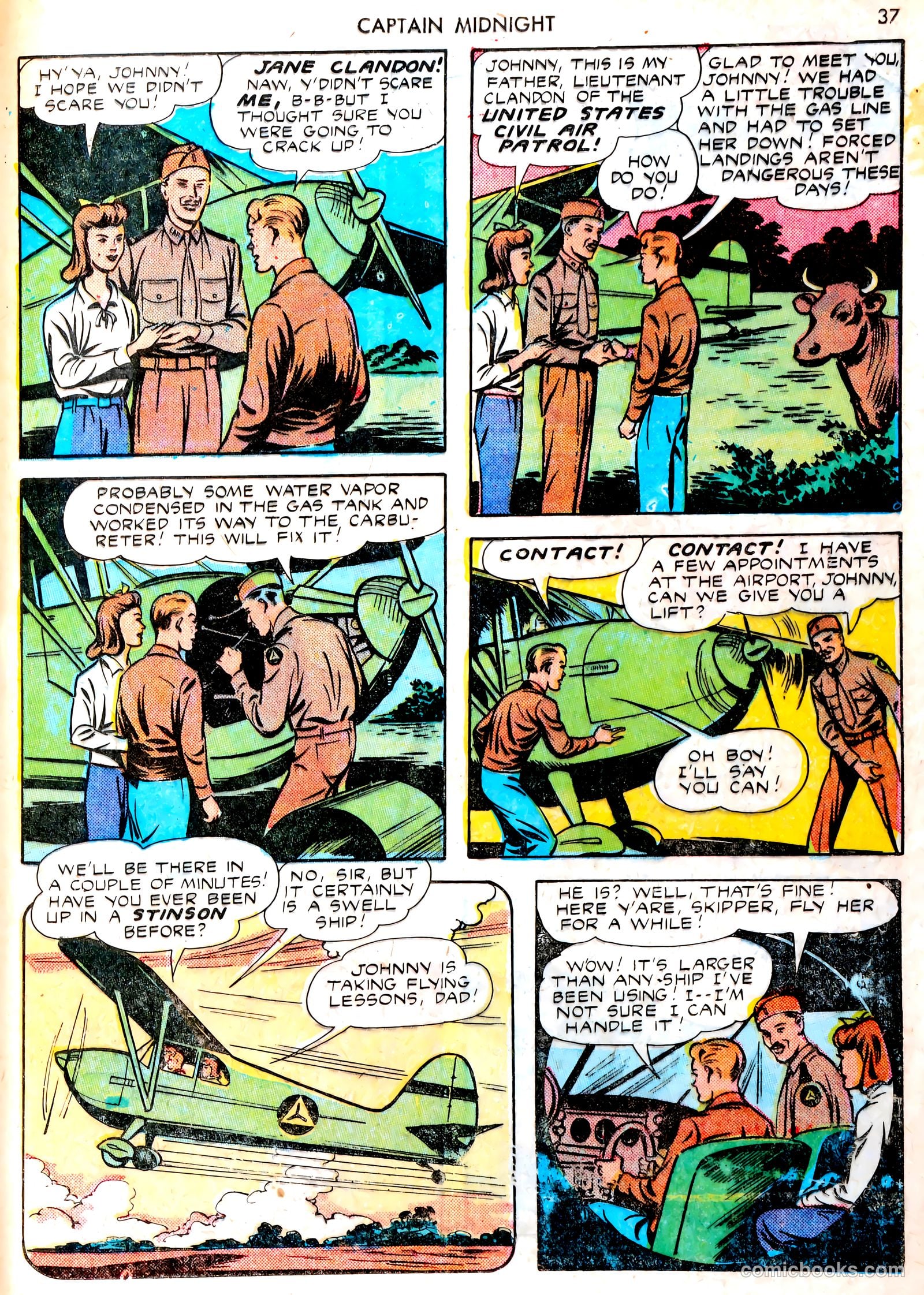 Captain Midnight #13 — page 36 of 67