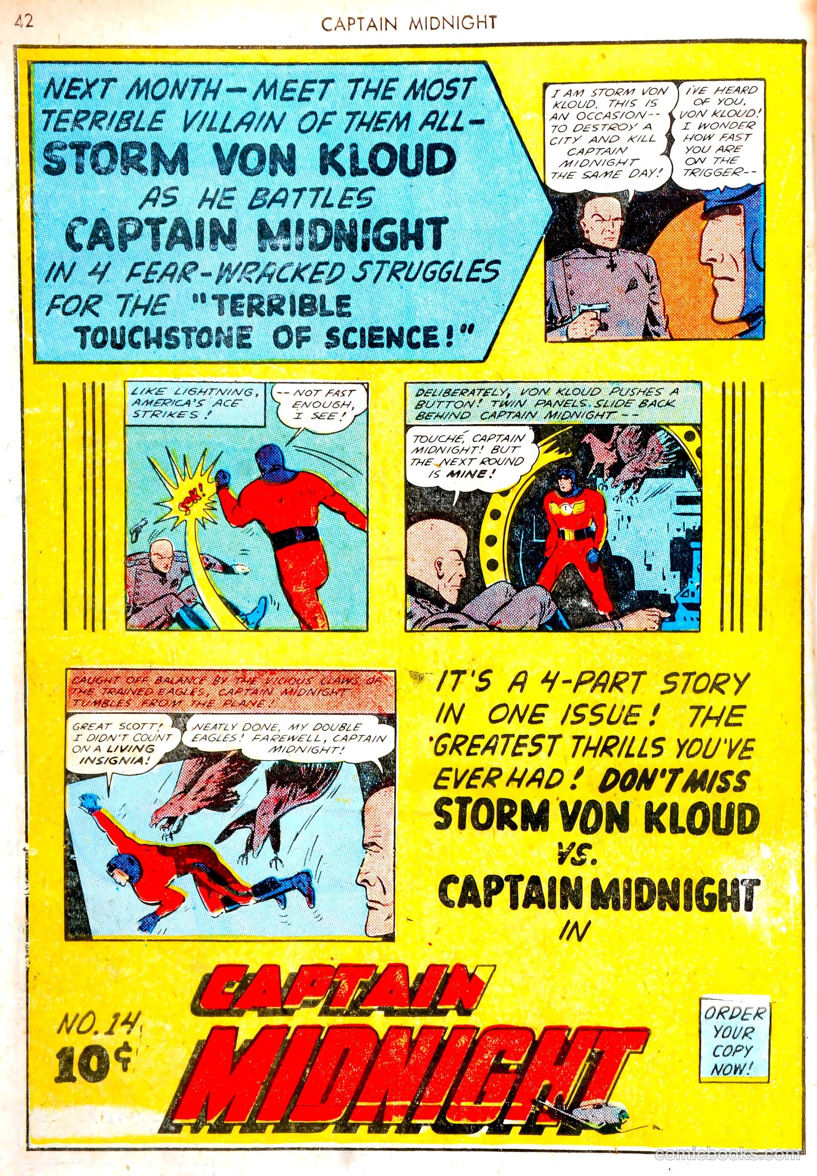 Captain Midnight #13 — page 41 of 67
