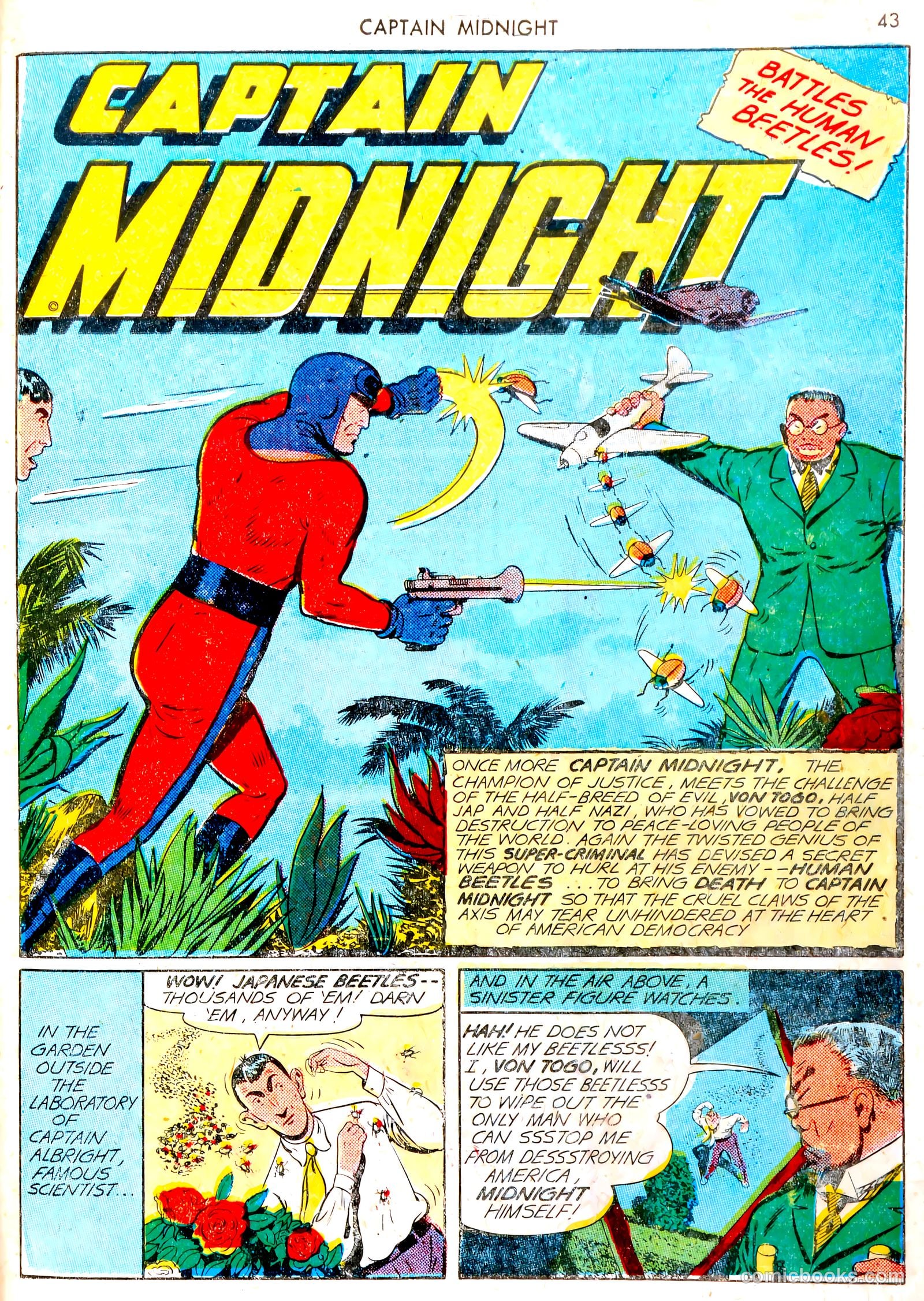 Captain Midnight #13 — page 42 of 67