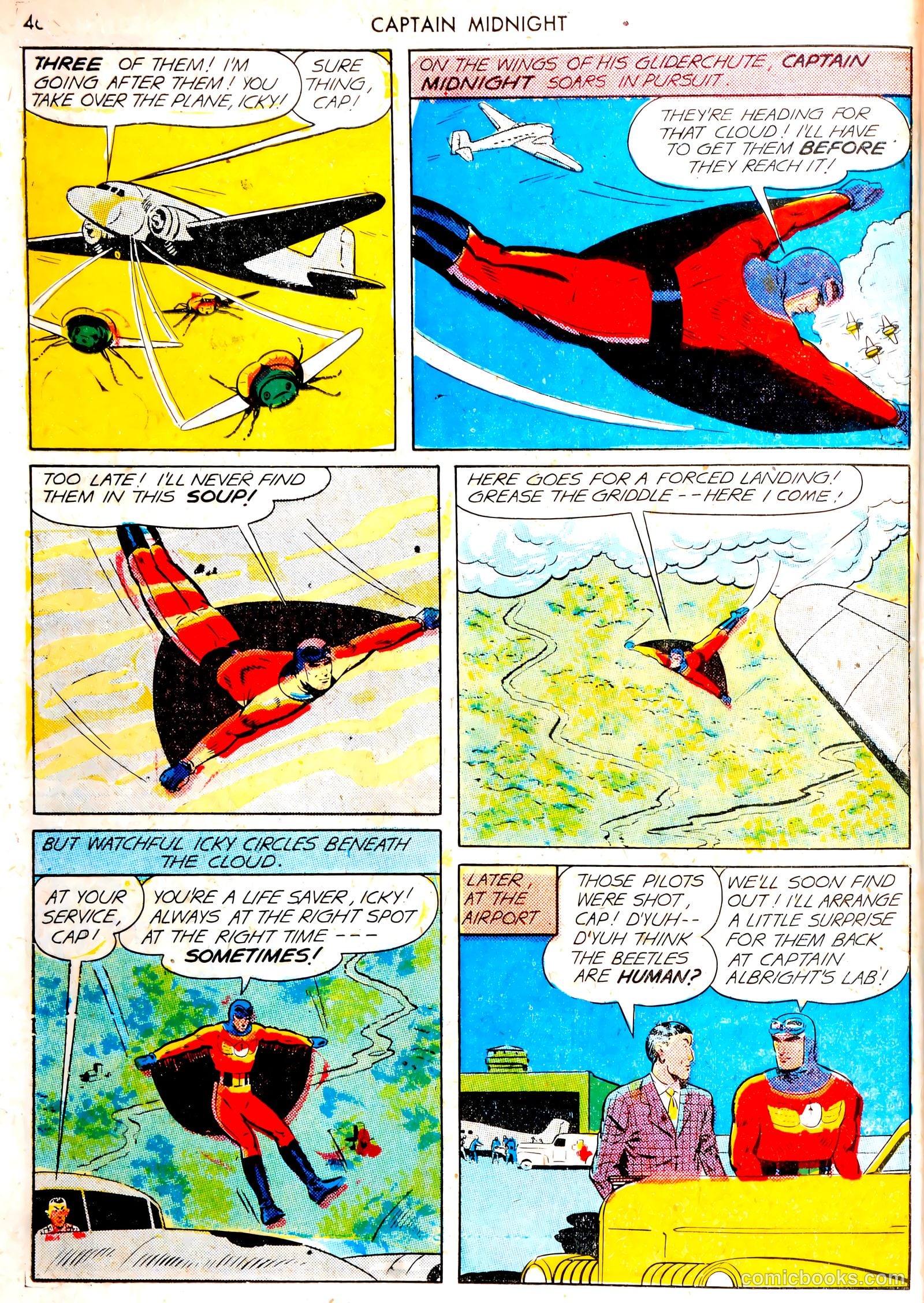 Captain Midnight #13 — page 45 of 67