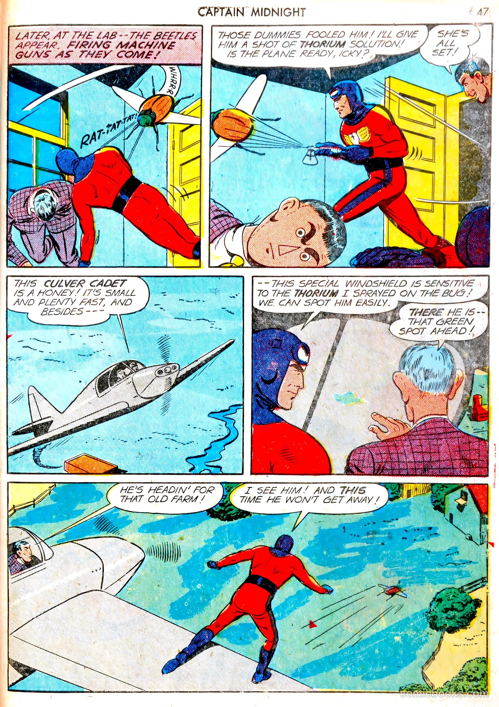 Captain Midnight #13 — page 46 of 67