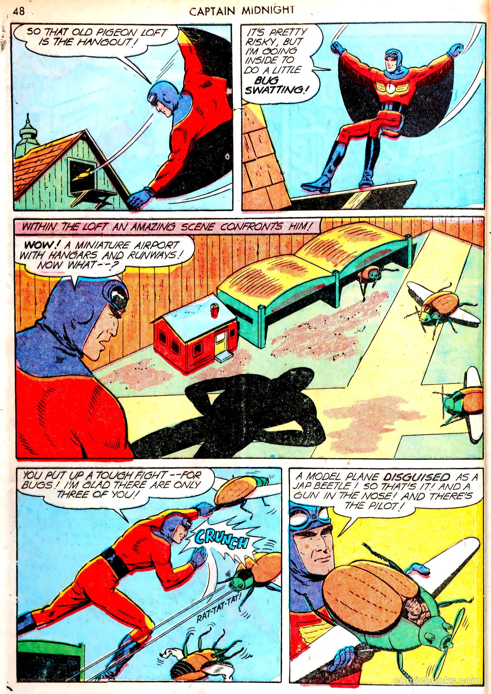 Captain Midnight #13 — page 47 of 67