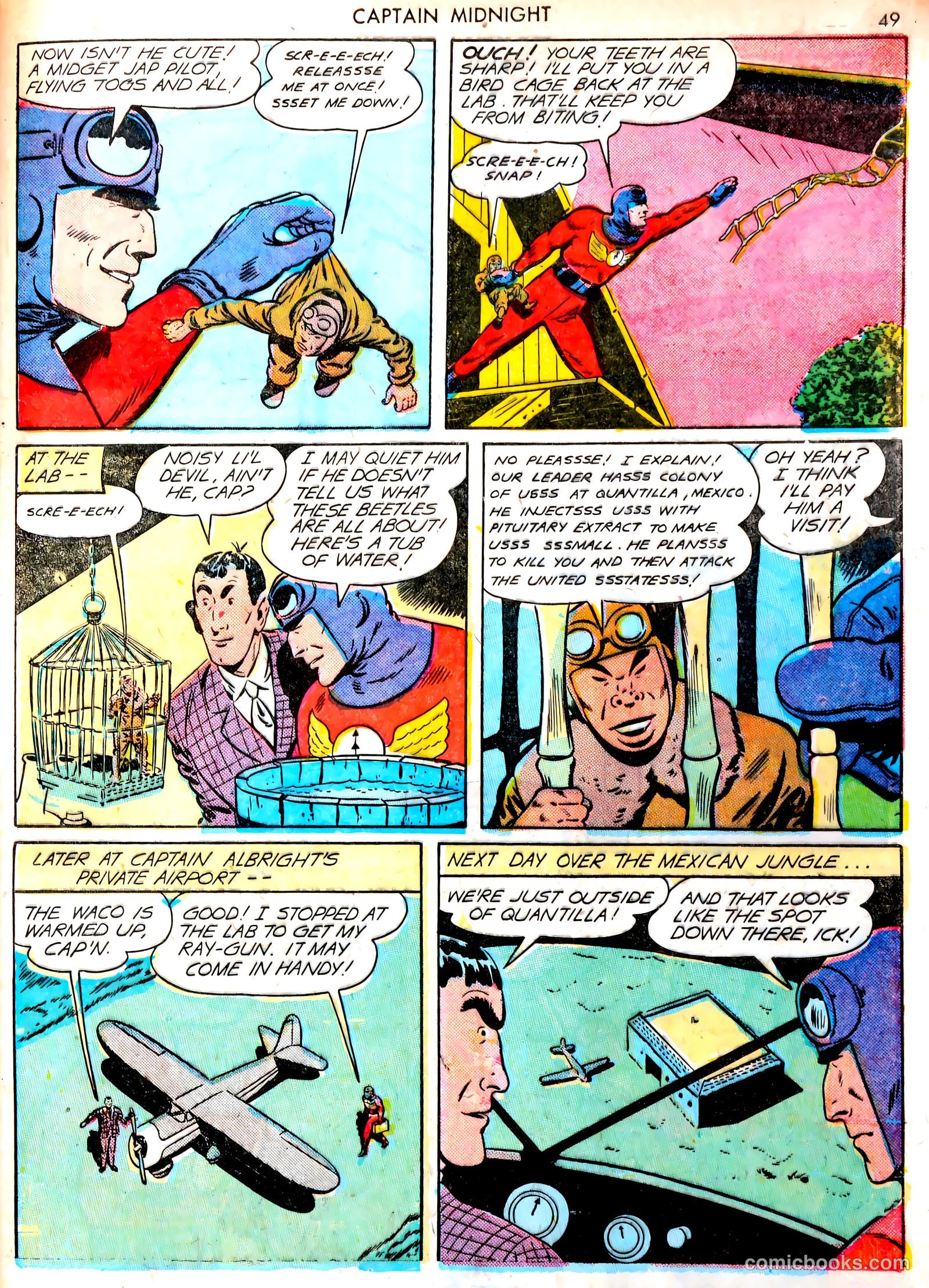 Captain Midnight #13 — page 48 of 67