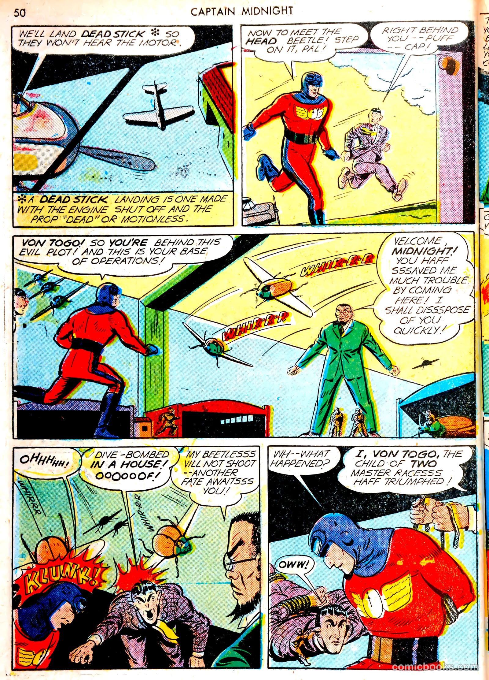 Captain Midnight #13 — page 49 of 67