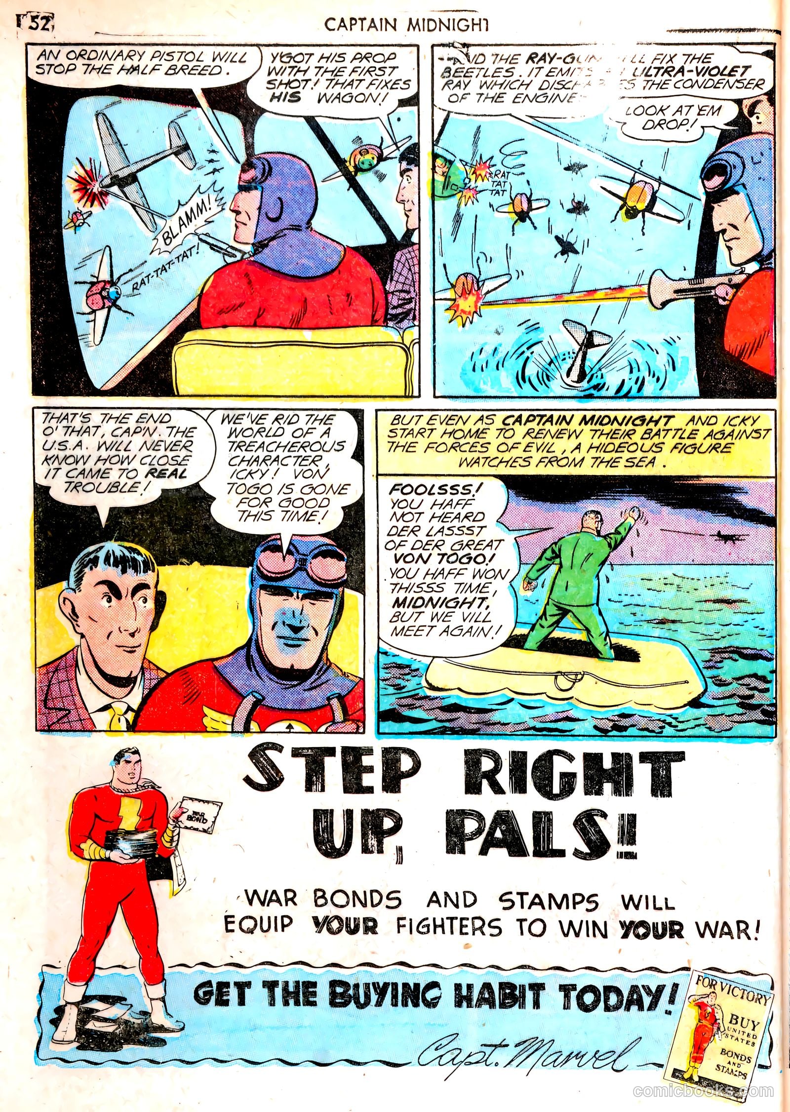Captain Midnight #13 — page 51 of 67