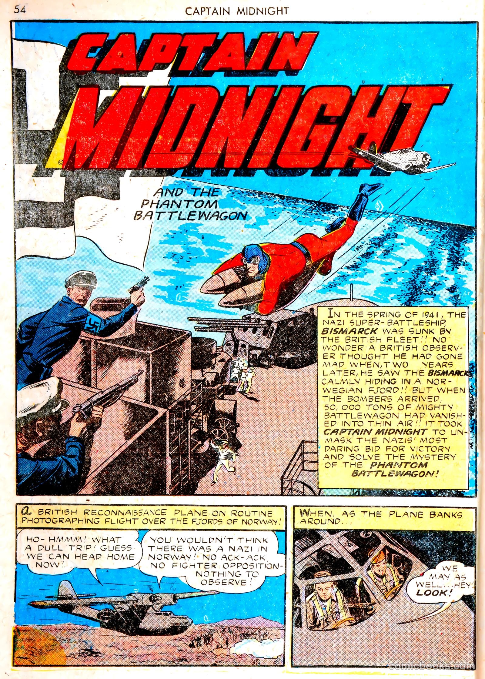 Captain Midnight #13 — page 53 of 67