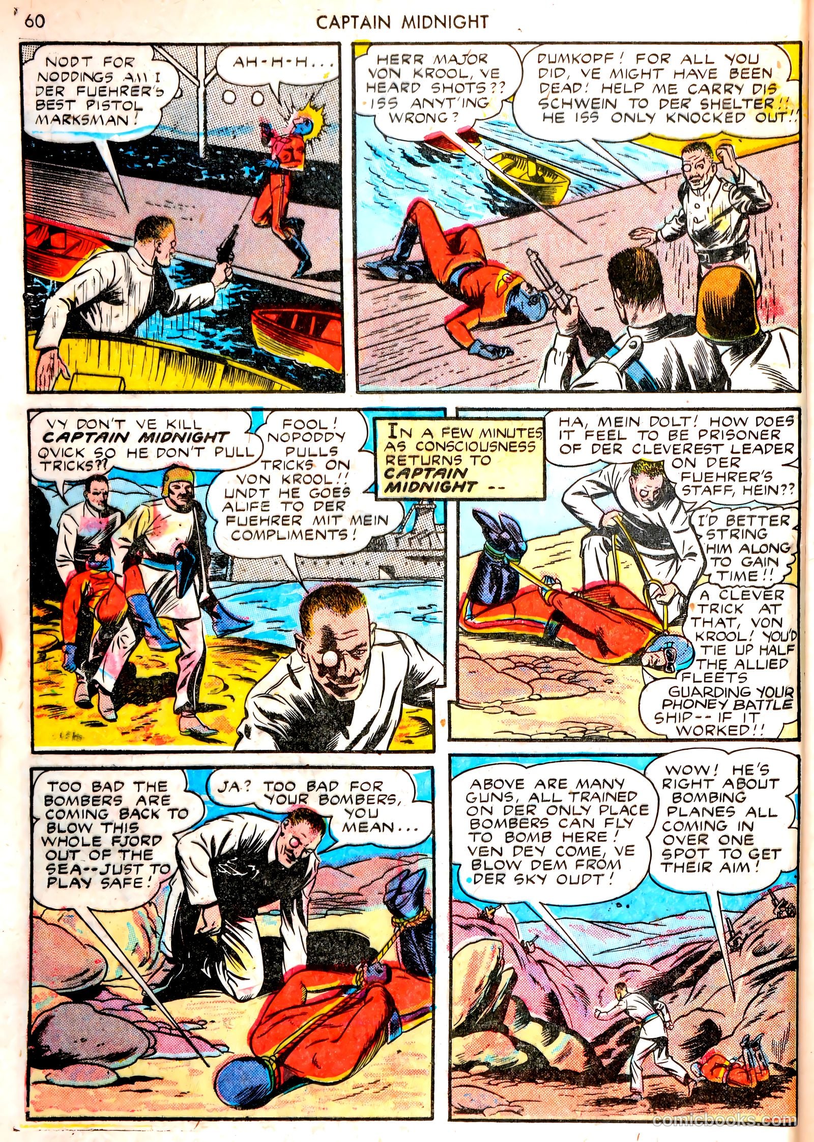Captain Midnight #13 — page 59 of 67