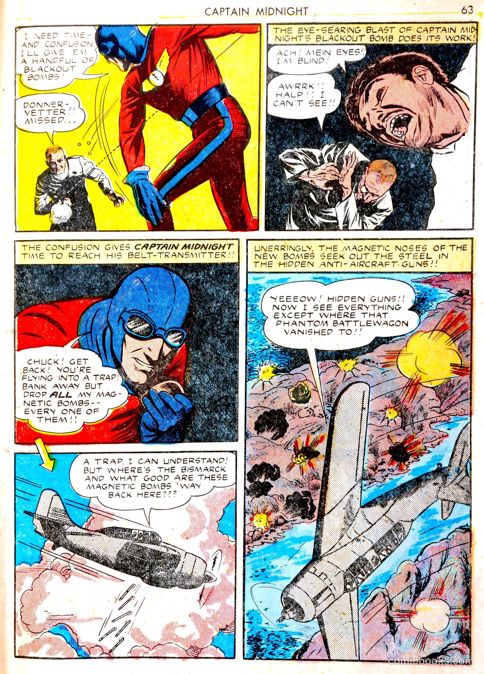 Captain Midnight #13 — page 62 of 67
