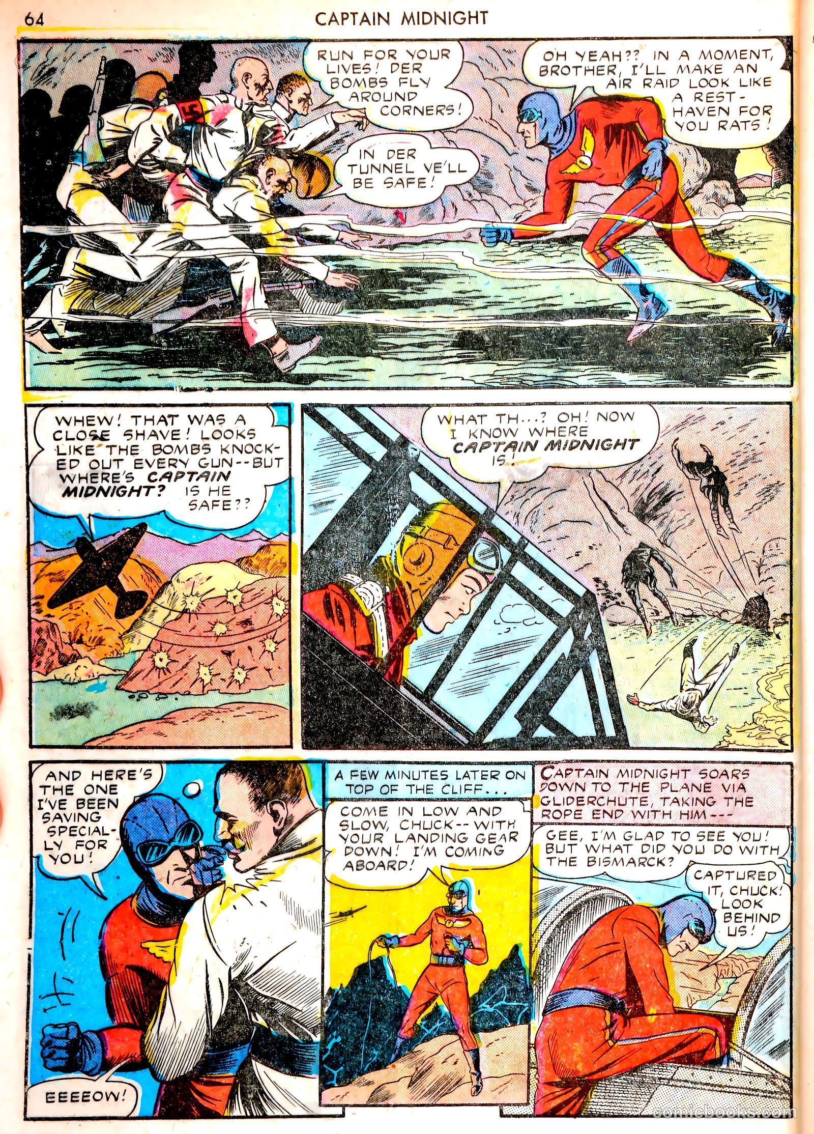 Captain Midnight #13 — page 63 of 67