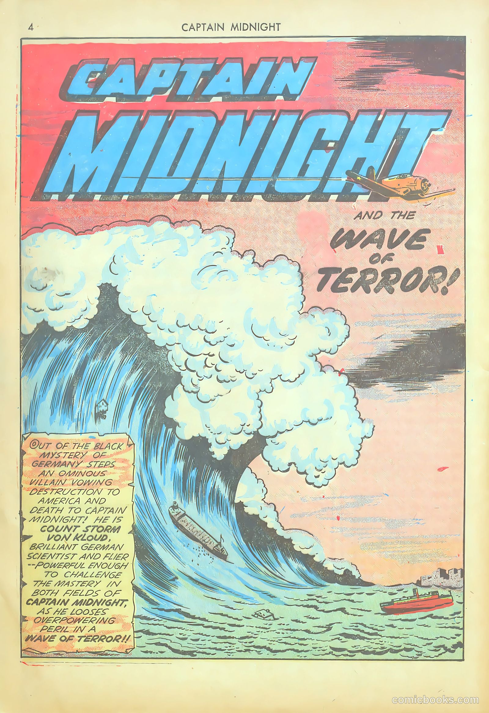 Captain Midnight #14 — page 4 of 67