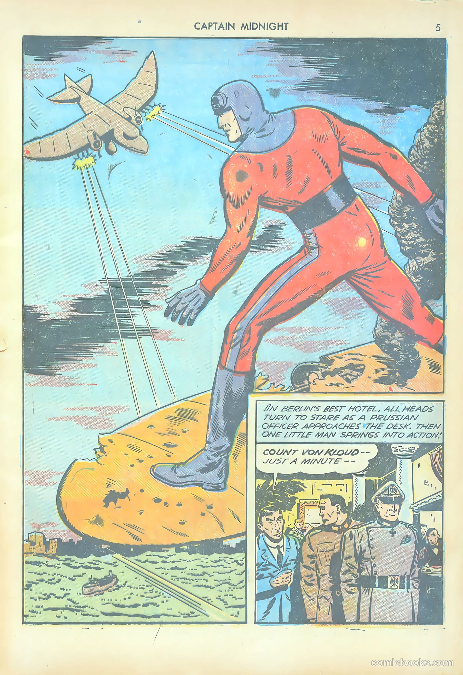 Captain Midnight #14 — page 5 of 67
