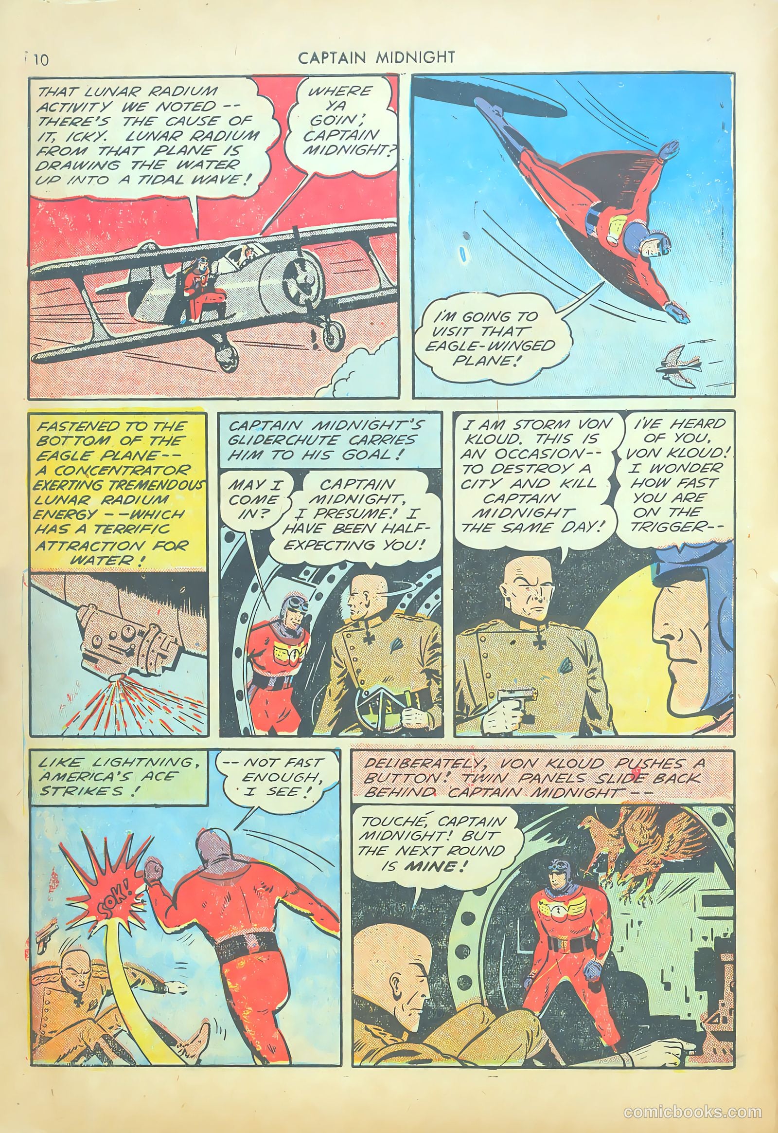 Captain Midnight #14 — page 10 of 67