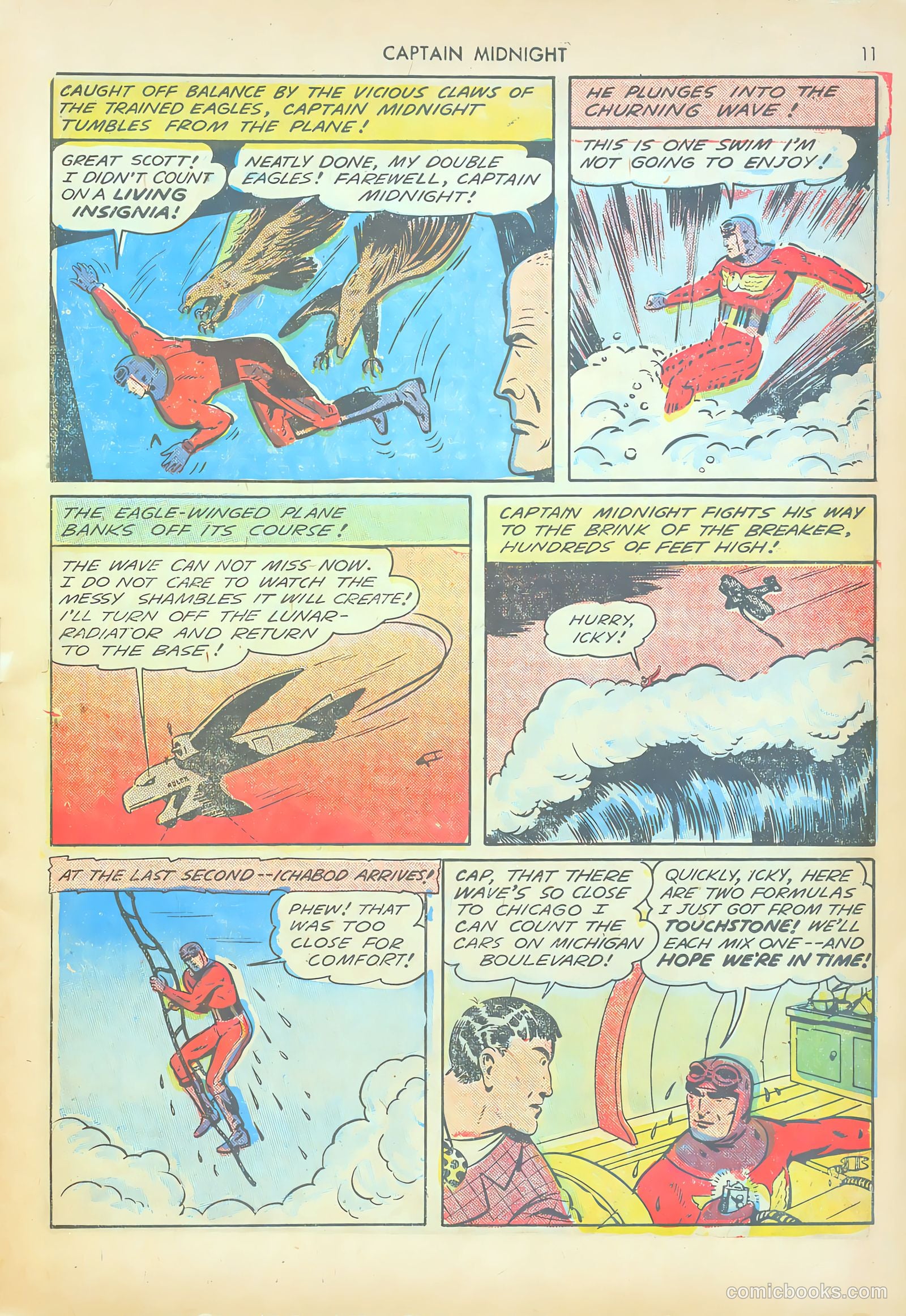 Captain Midnight #14 — page 11 of 67