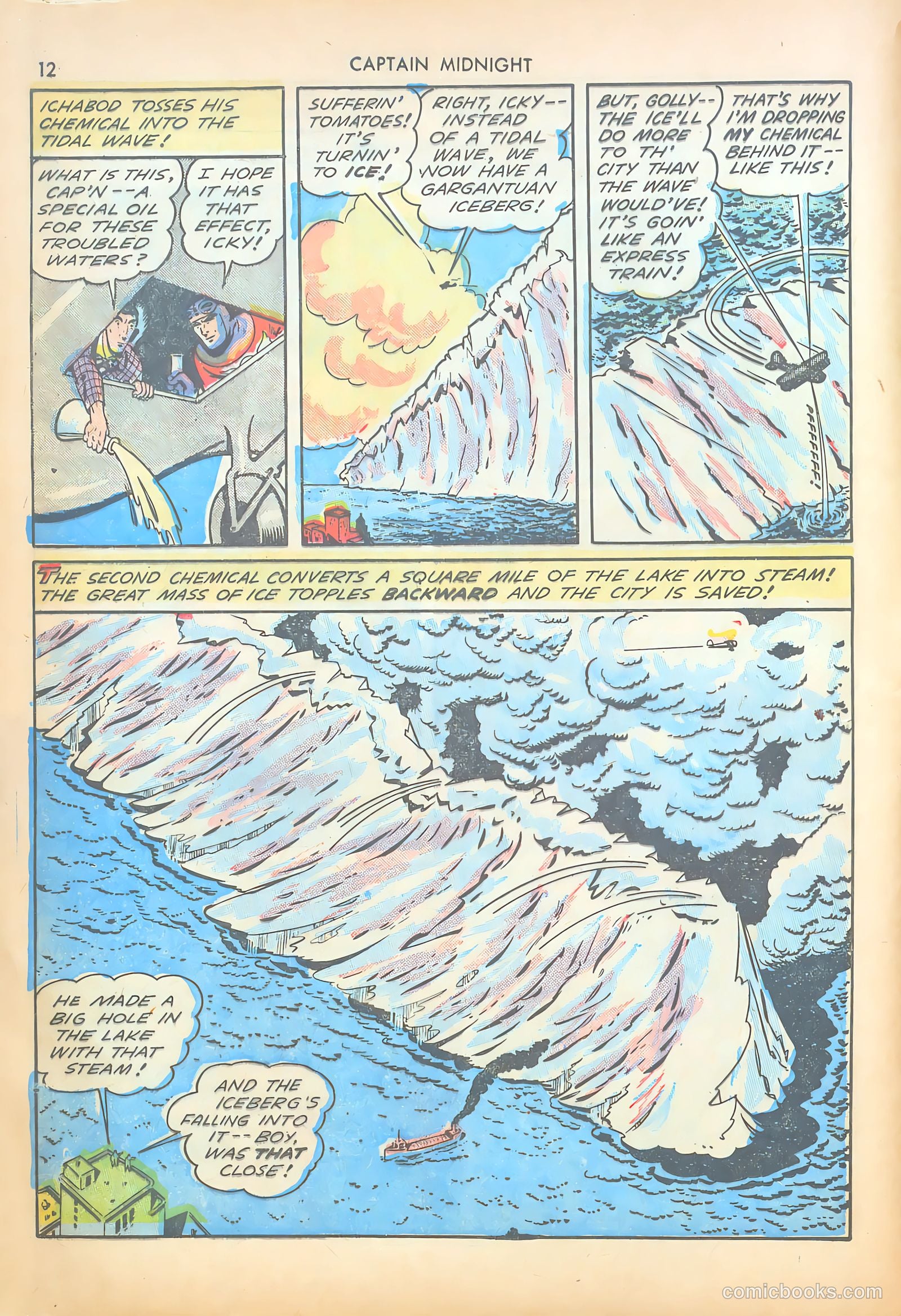 Captain Midnight #14 — page 12 of 67