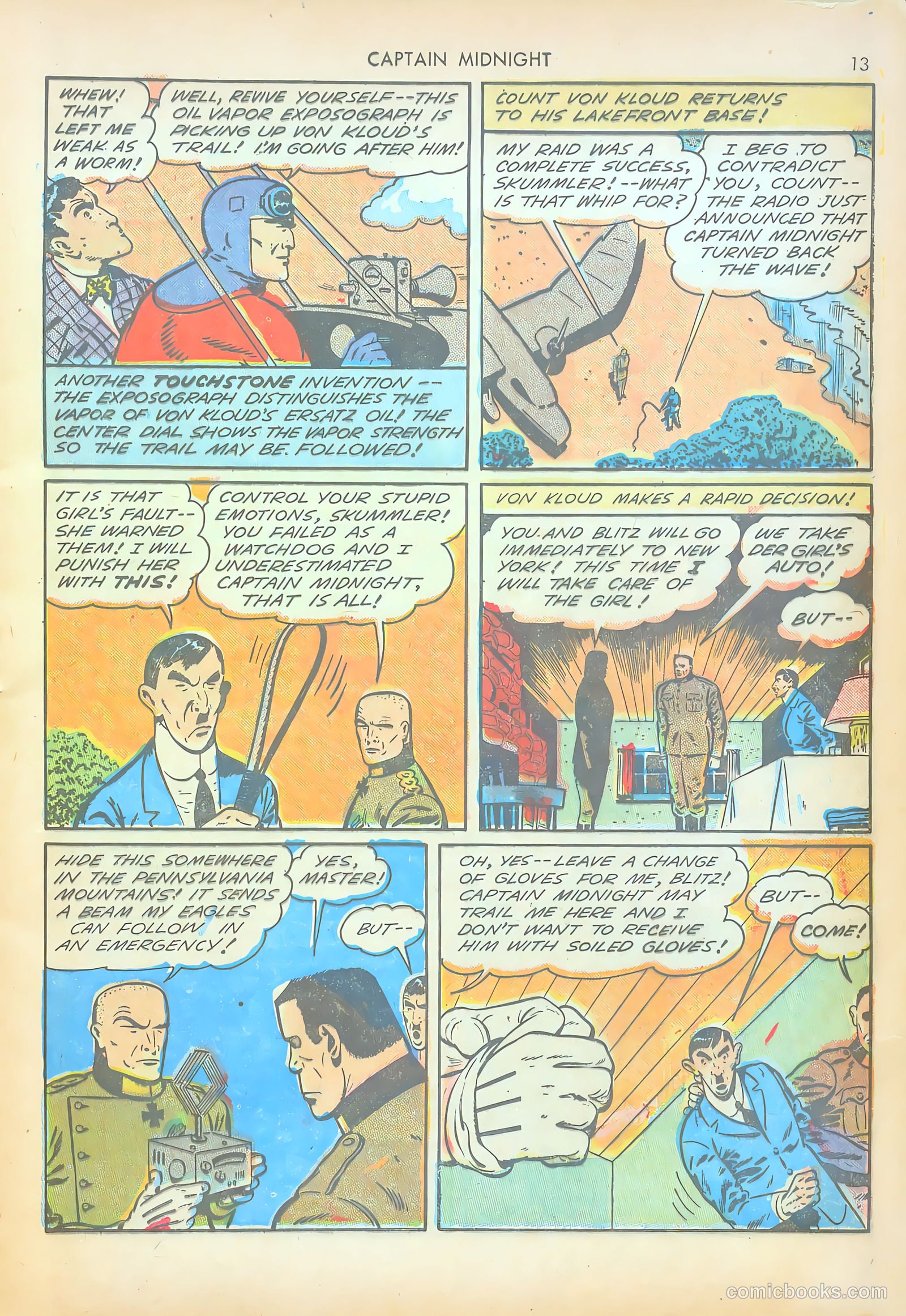 Captain Midnight #14 — page 13 of 67