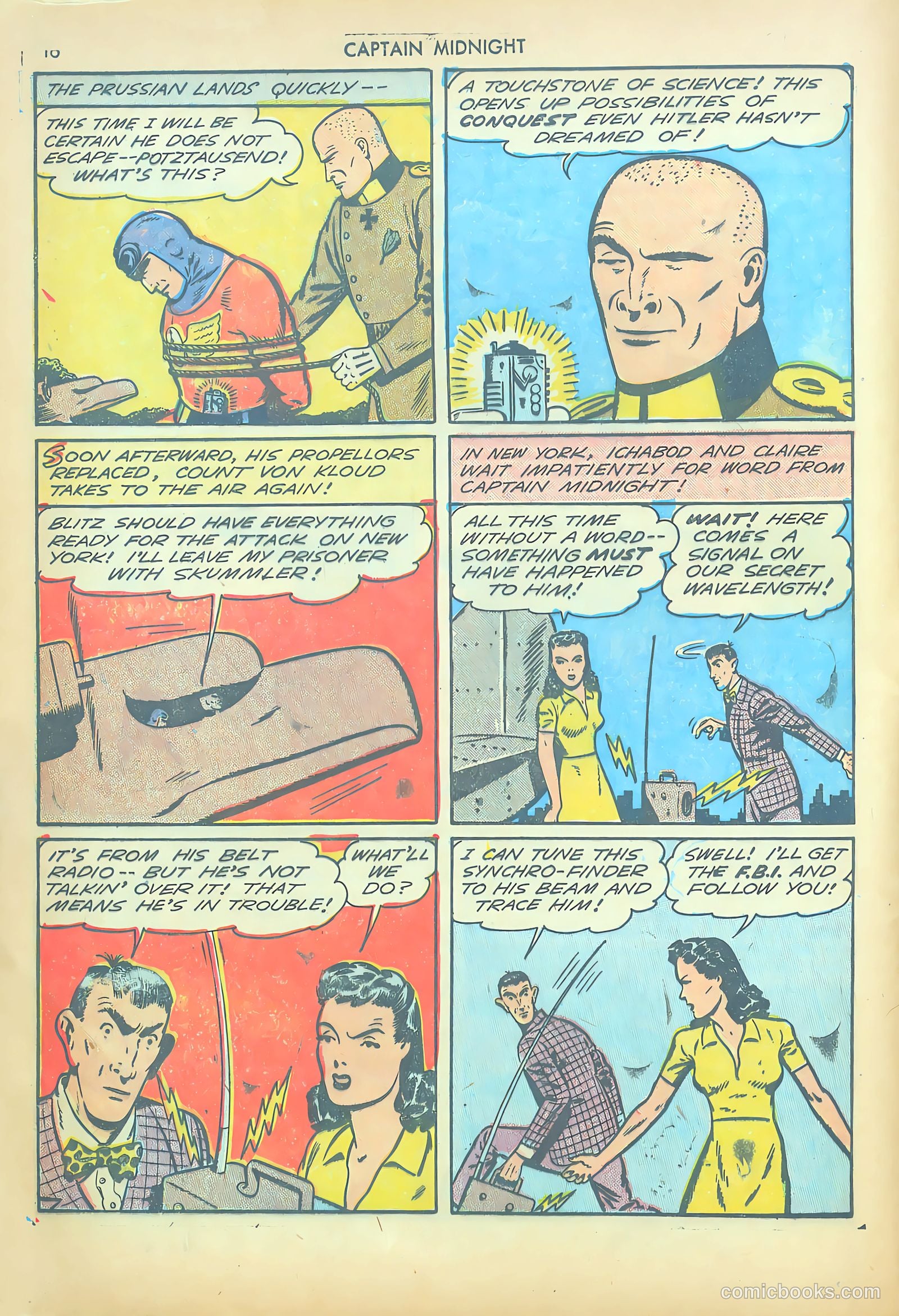 Captain Midnight #14 — page 16 of 67