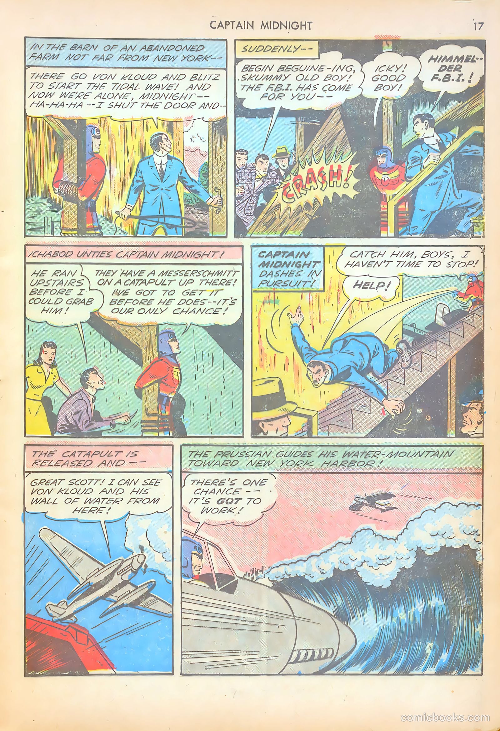 Captain Midnight #14 — page 17 of 67