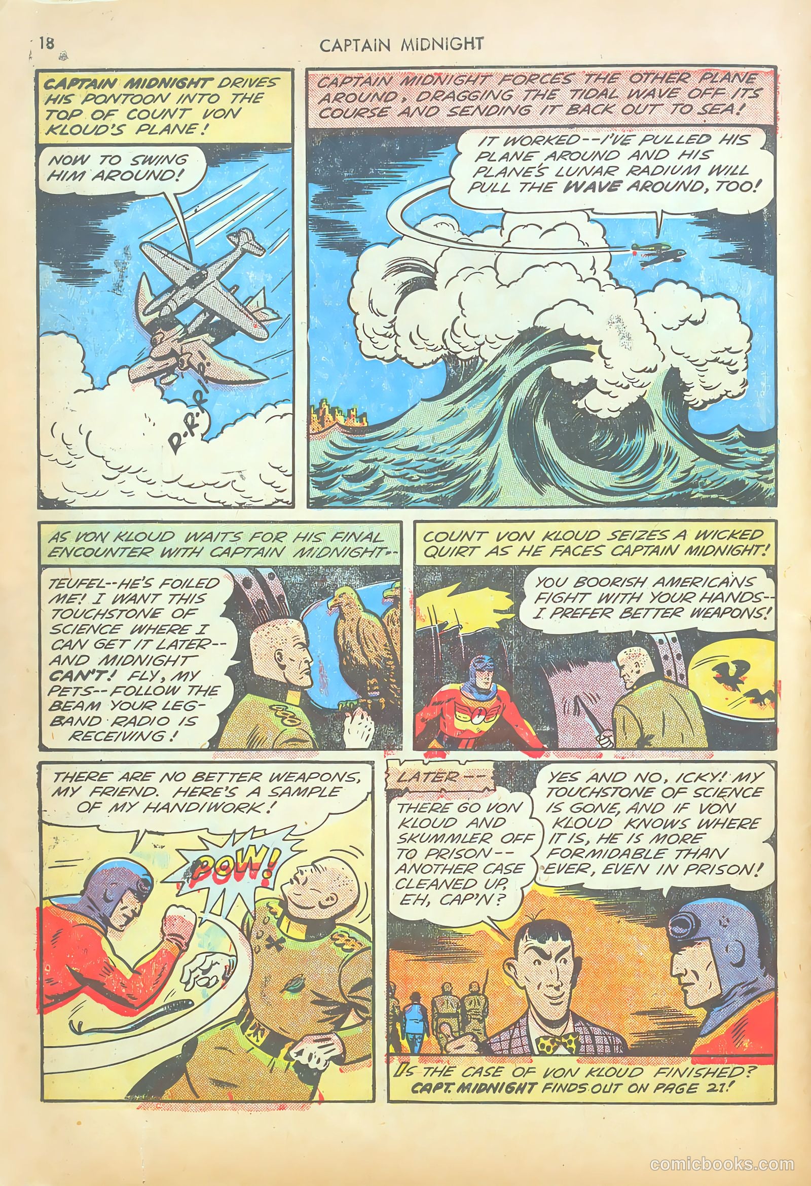 Captain Midnight #14 — page 18 of 67