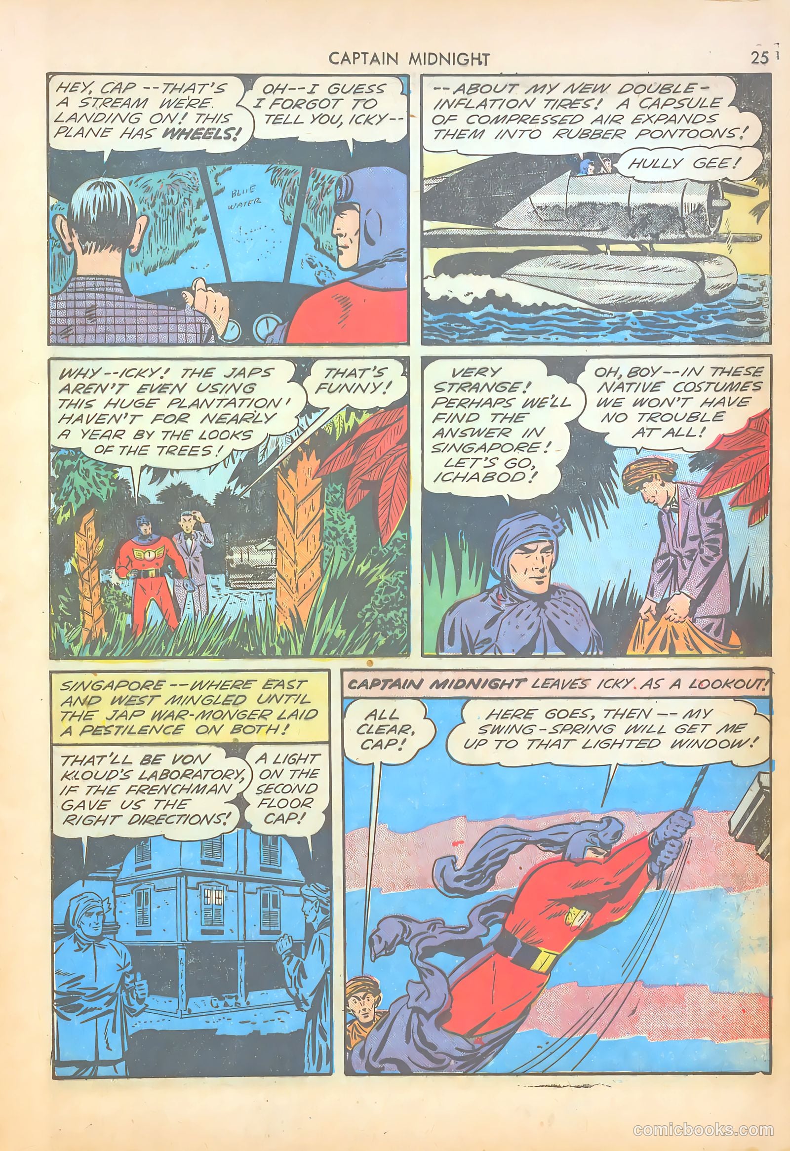 Captain Midnight #14 — page 25 of 67