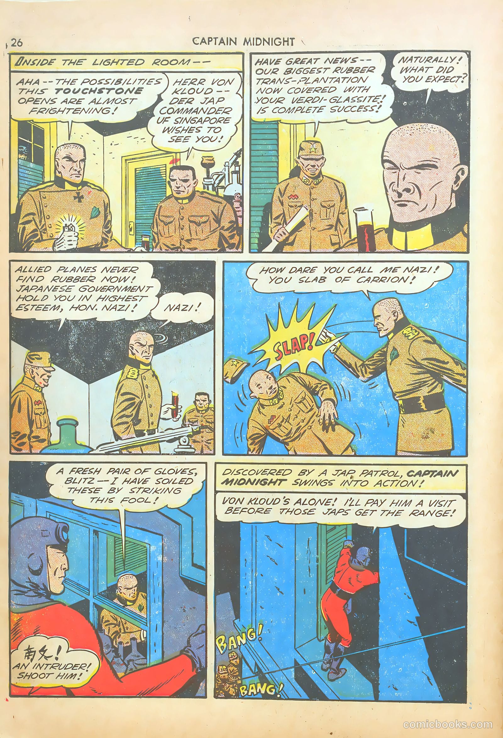 Captain Midnight #14 — page 26 of 67