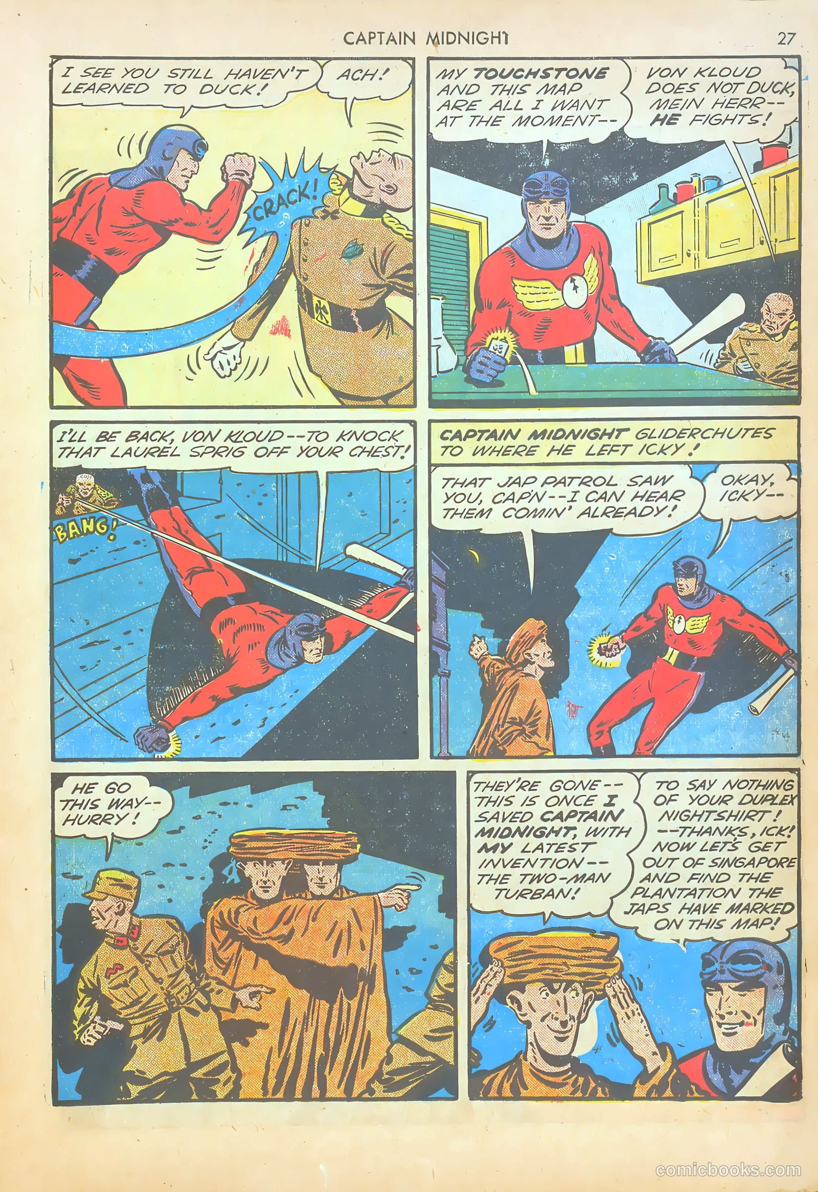 Captain Midnight #14 — page 27 of 67