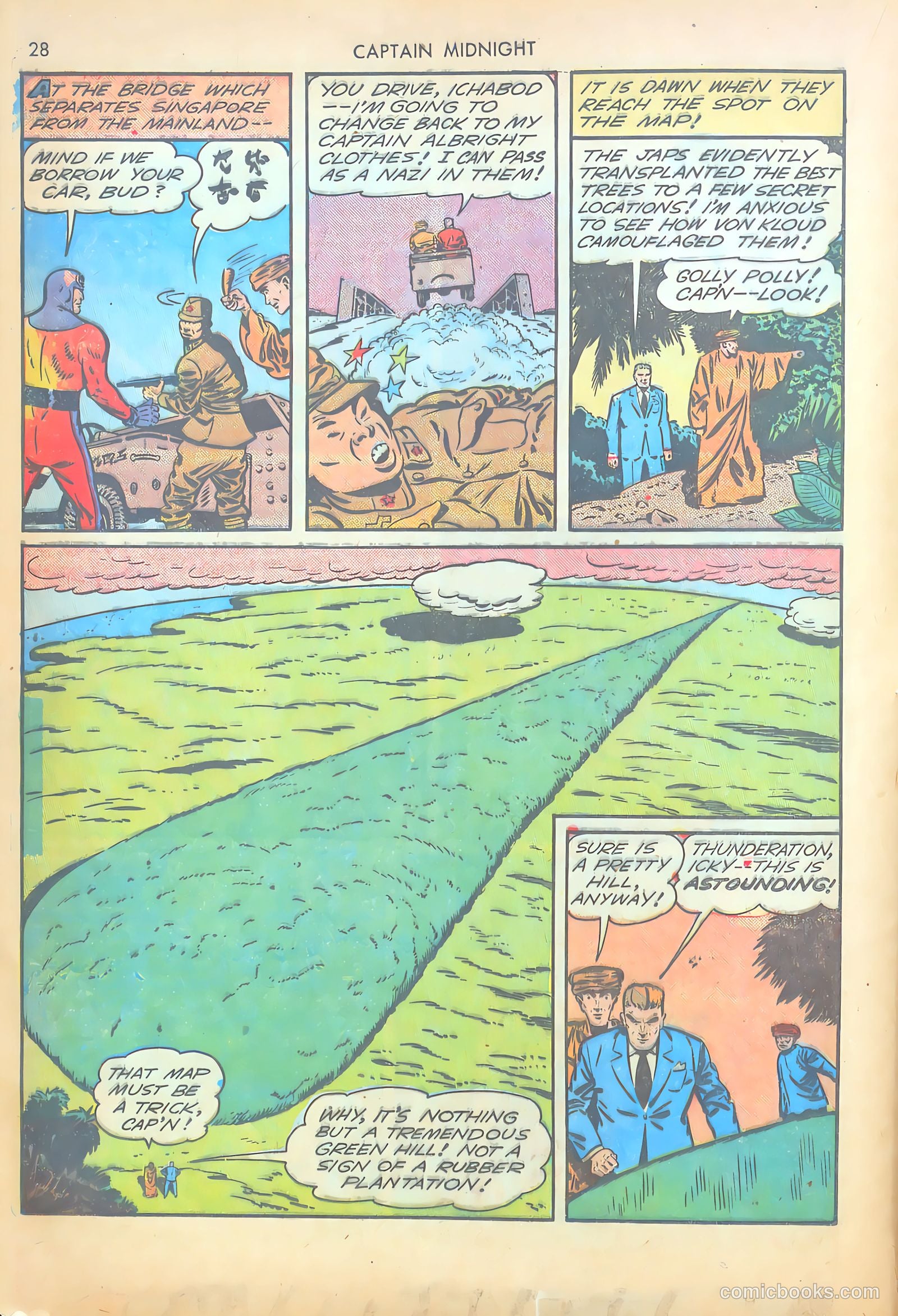 Captain Midnight #14 — page 28 of 67