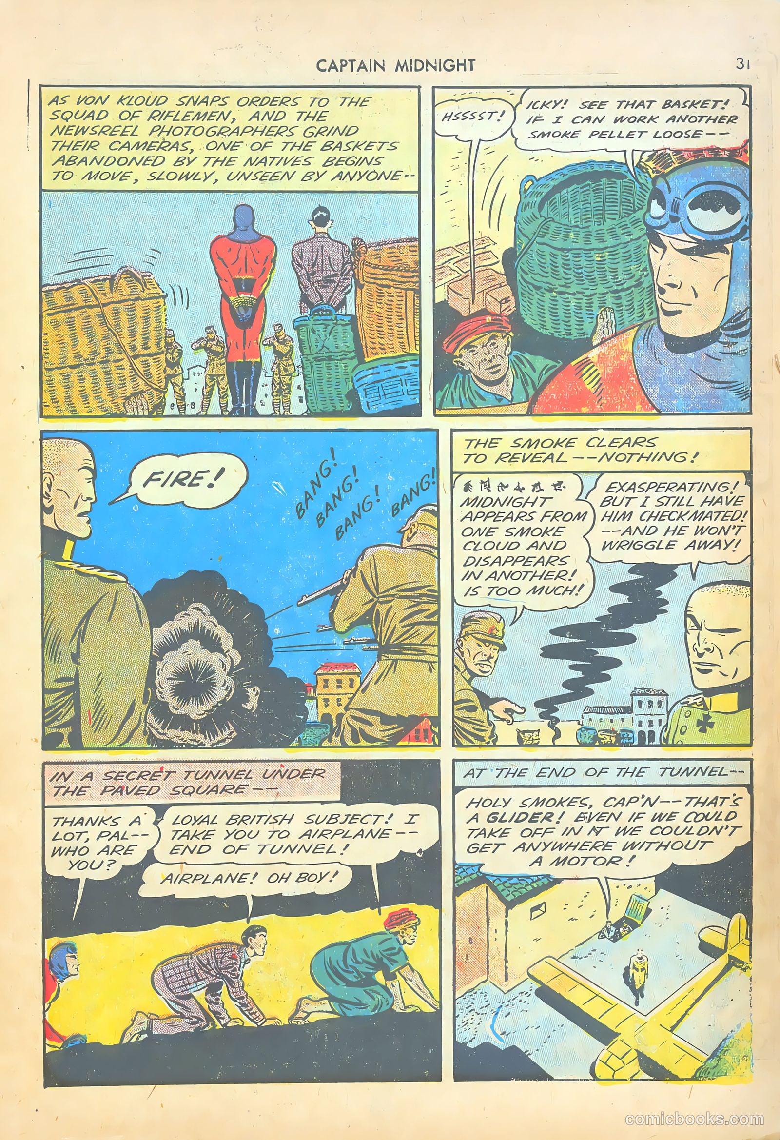 Captain Midnight #14 — page 31 of 67