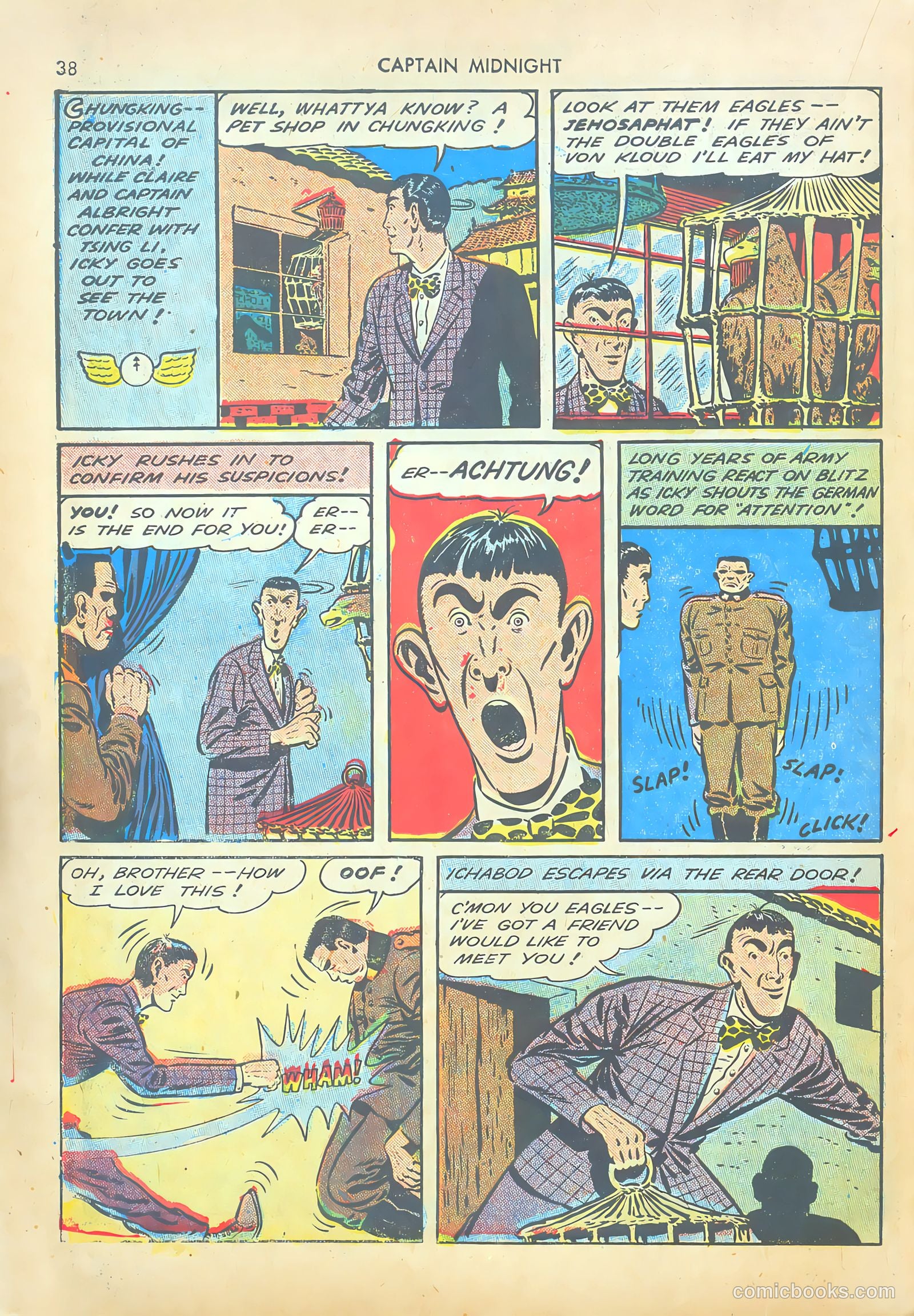 Captain Midnight #14 — page 37 of 67