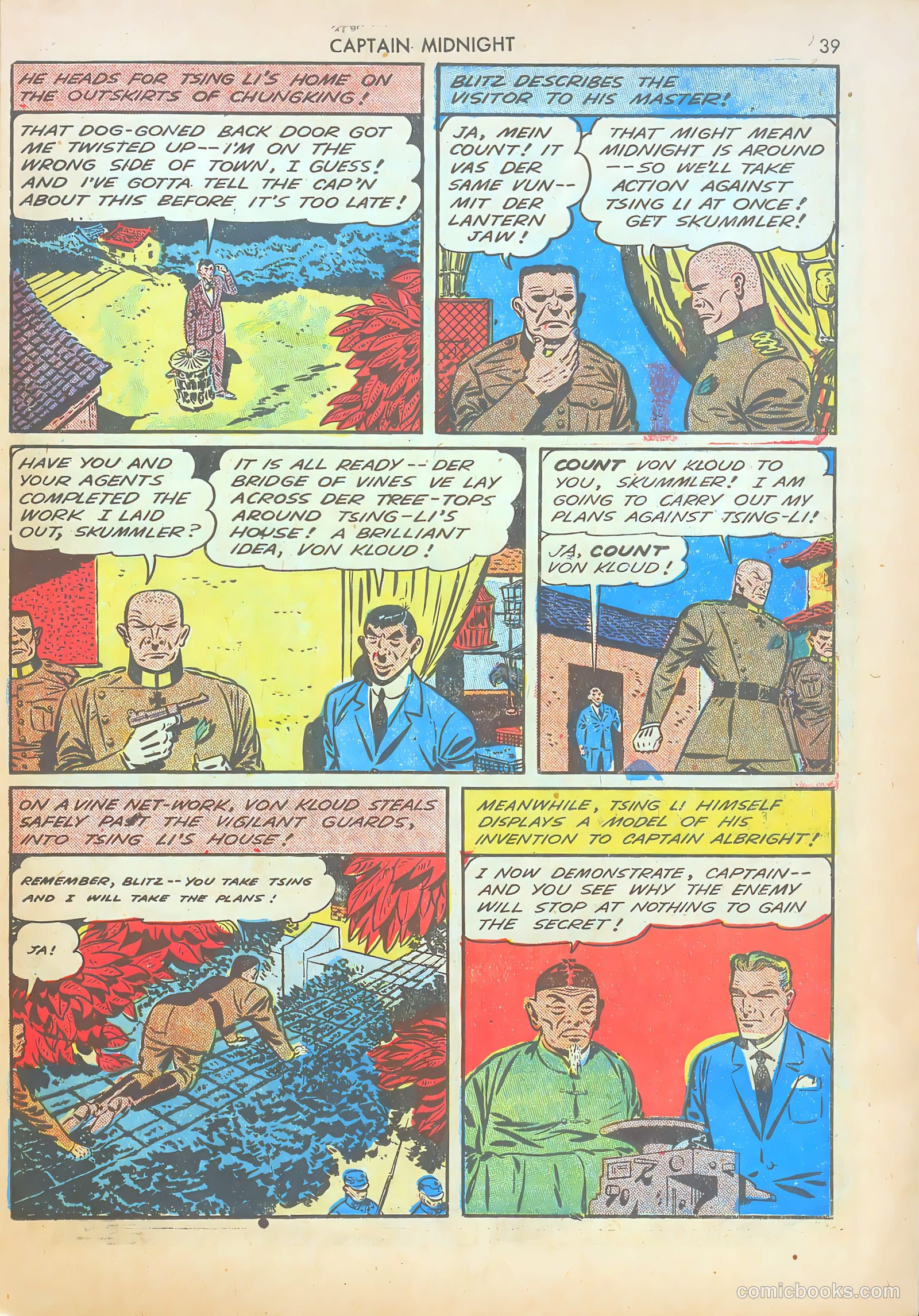 Captain Midnight #14 — page 38 of 67