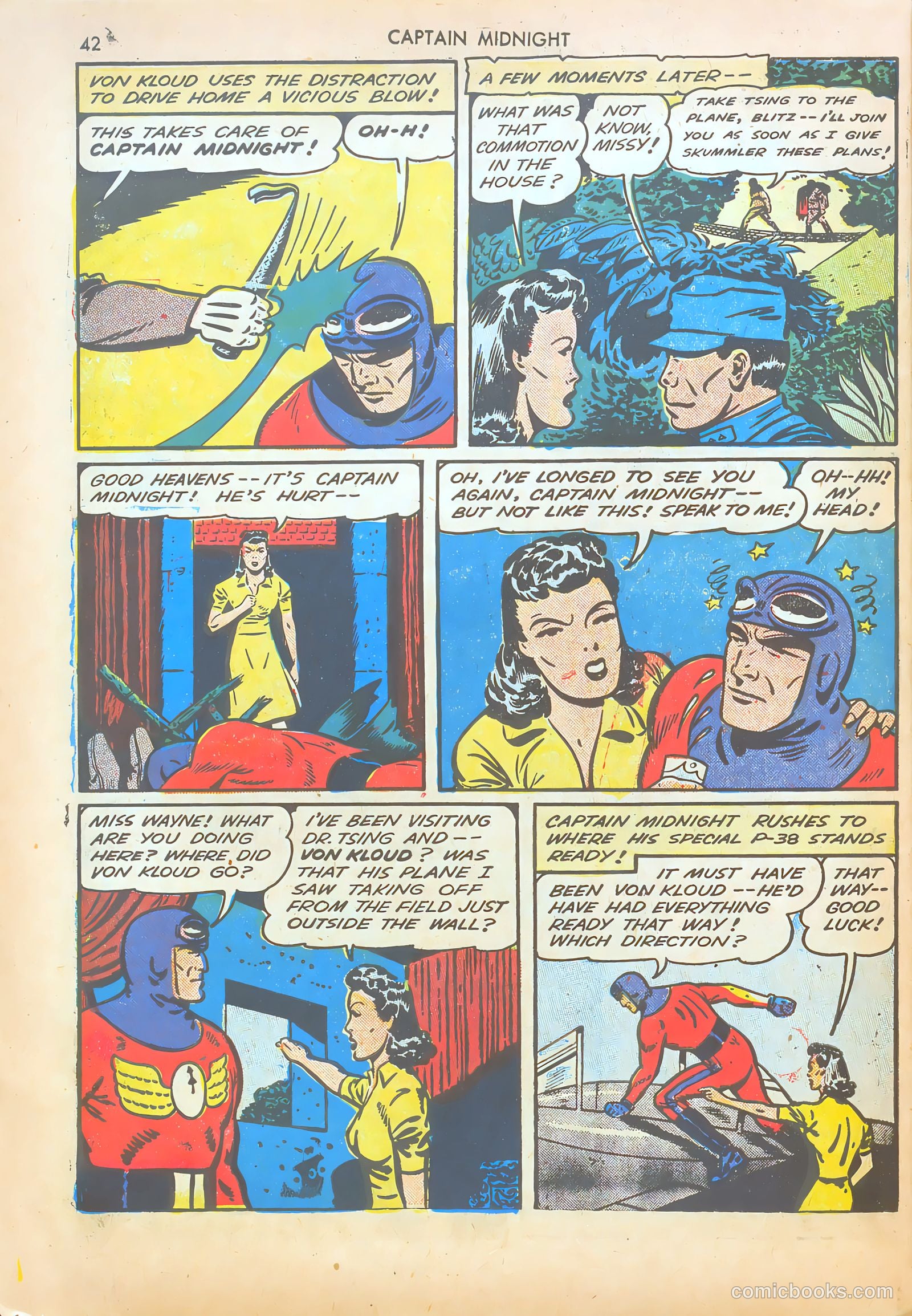 Captain Midnight #14 — page 41 of 67