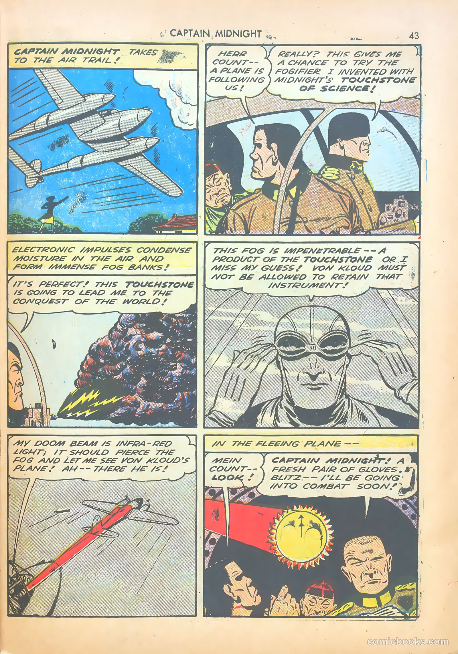Captain Midnight #14 — page 42 of 67