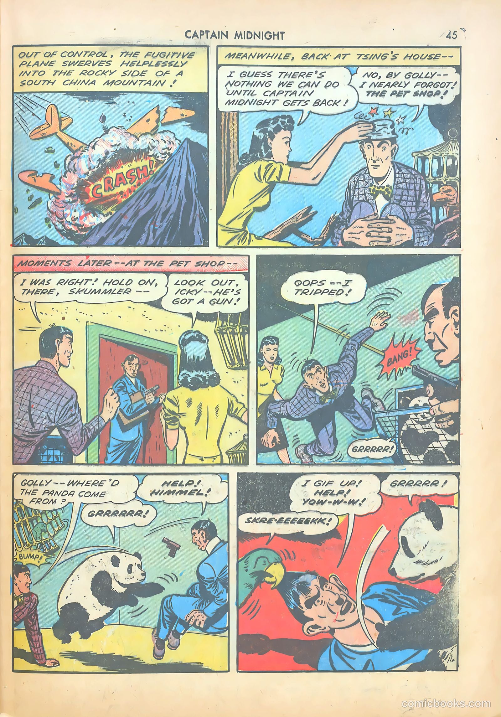 Captain Midnight #14 — page 44 of 67